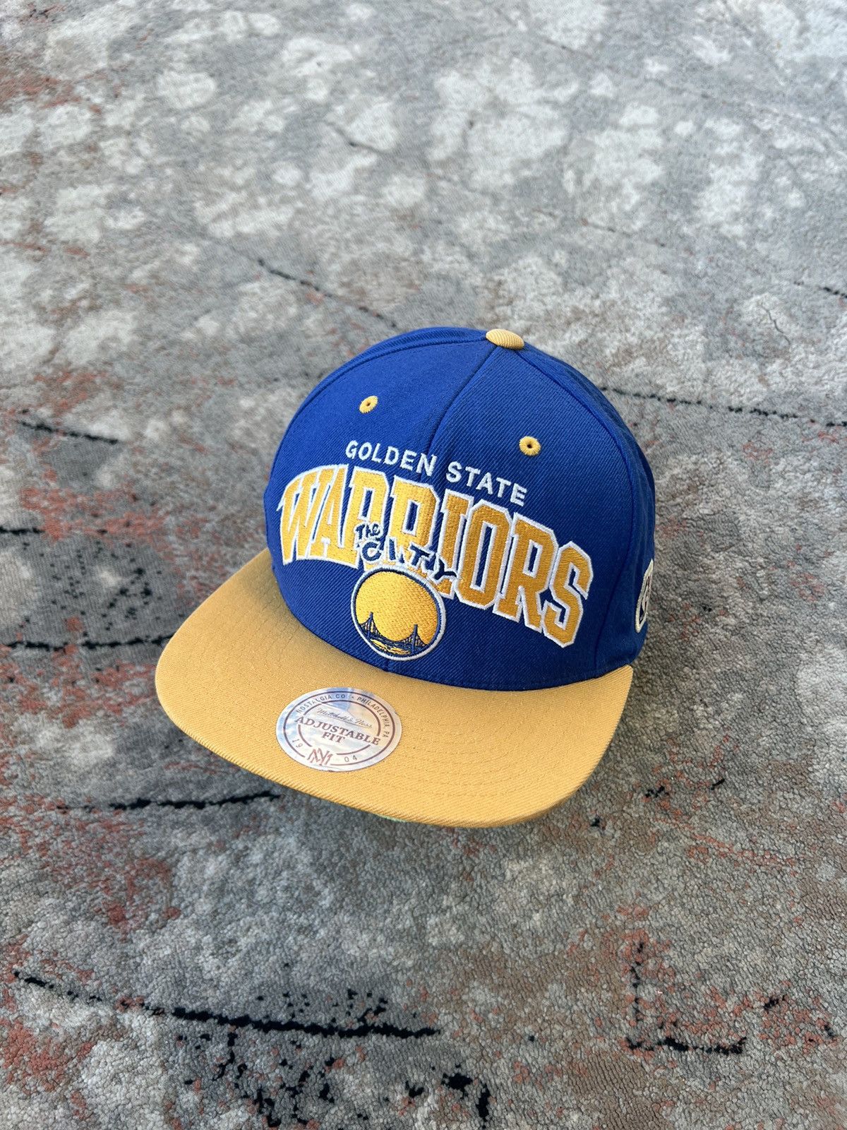 Mitchell & Ness Golden State Warriors NBA Mitchel & Ness Snapback Size ONE SIZE - 1 Thumbnail