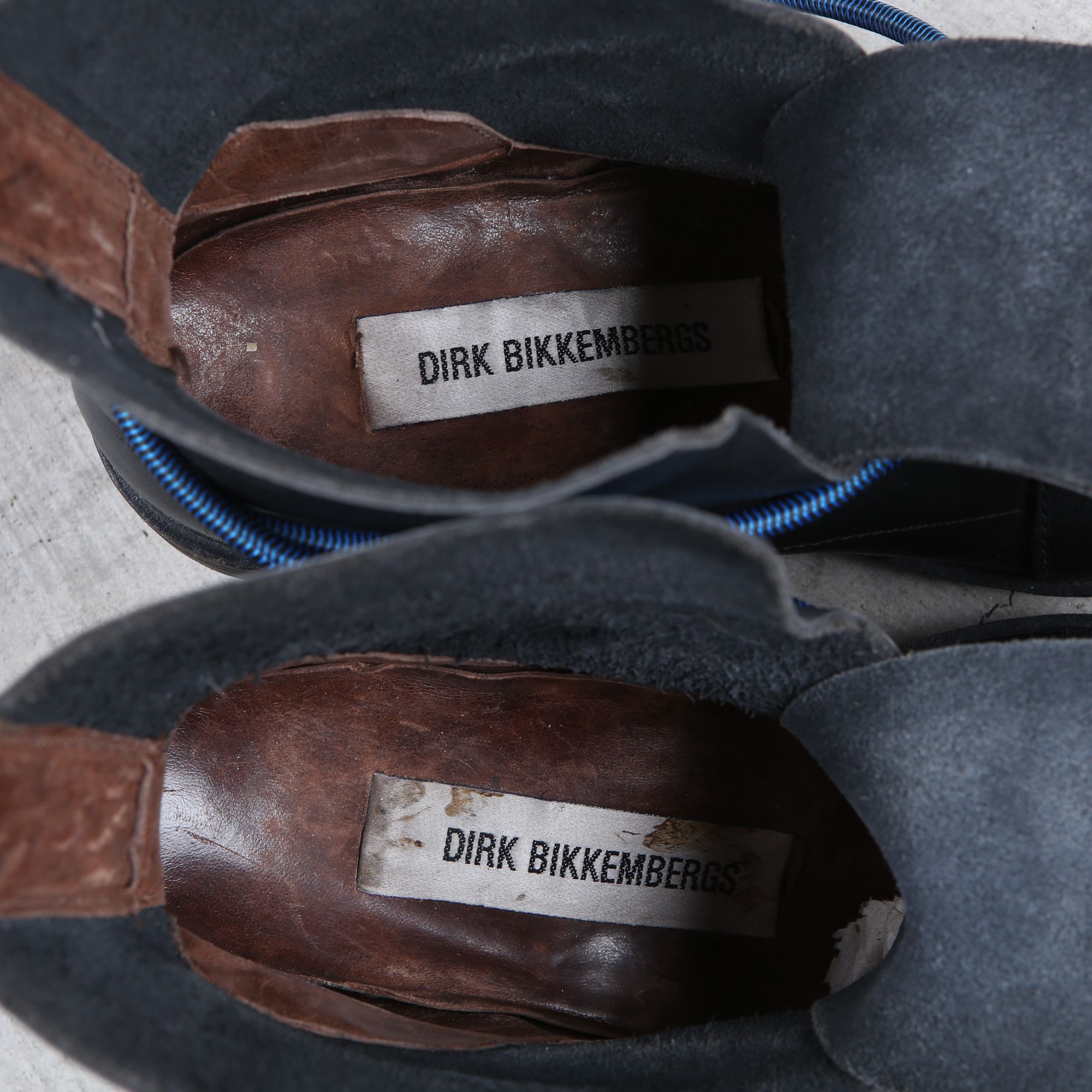 Dirk Bikkembergs Dirk Bikkembergs Black Bungee Boots 1996 Steel Cut Heel Size US 11 / EU 44 - 23 Thumbnail
