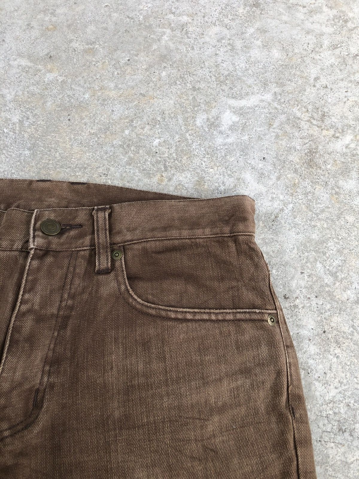 If Six Was Nine Japanese Monsieur Flared Jeans Distreesed Jeans Bootcut Size US 30 / EU 46 - 14 Thumbnail