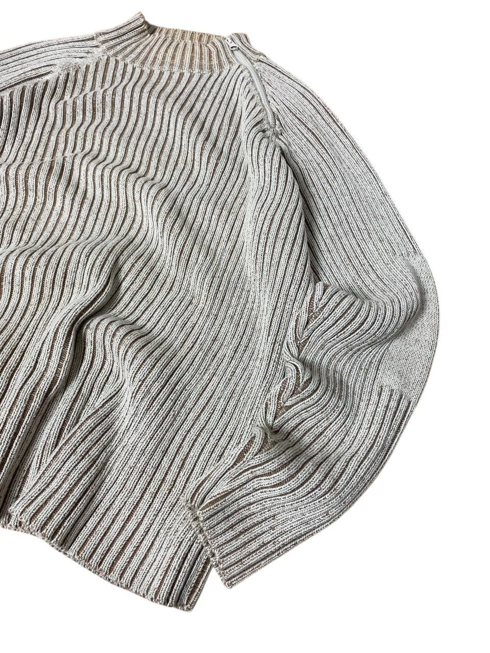 Japanese Brand DIESEL style! Knit Japanese Distressed Sweater Size US L / EU 52-54 / 3 - 8 Thumbnail