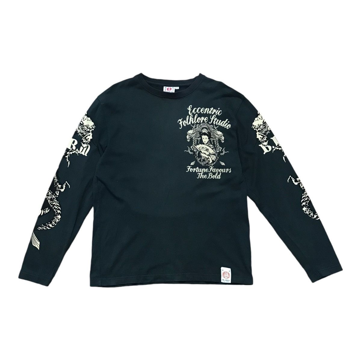 Japanese Brand Traditional Paint Ted Company Sukarjan Dragon Shirt Size US M / EU 48-50 / 2 - 4 Thumbnail