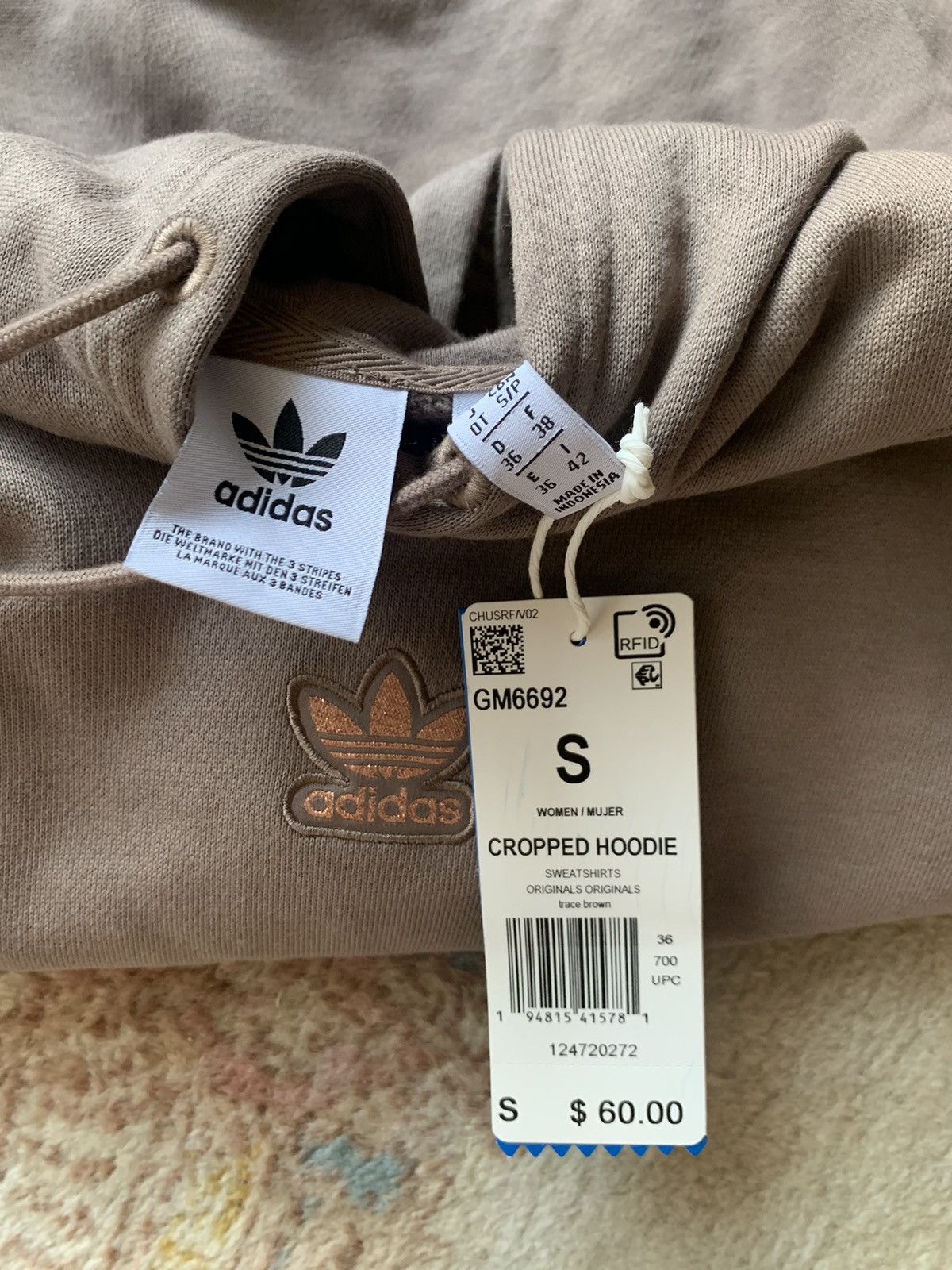 Adidas NWT Adidas Originals Activewear Set in Light Brown Size S / US 4 / IT 40 - 11 Thumbnail