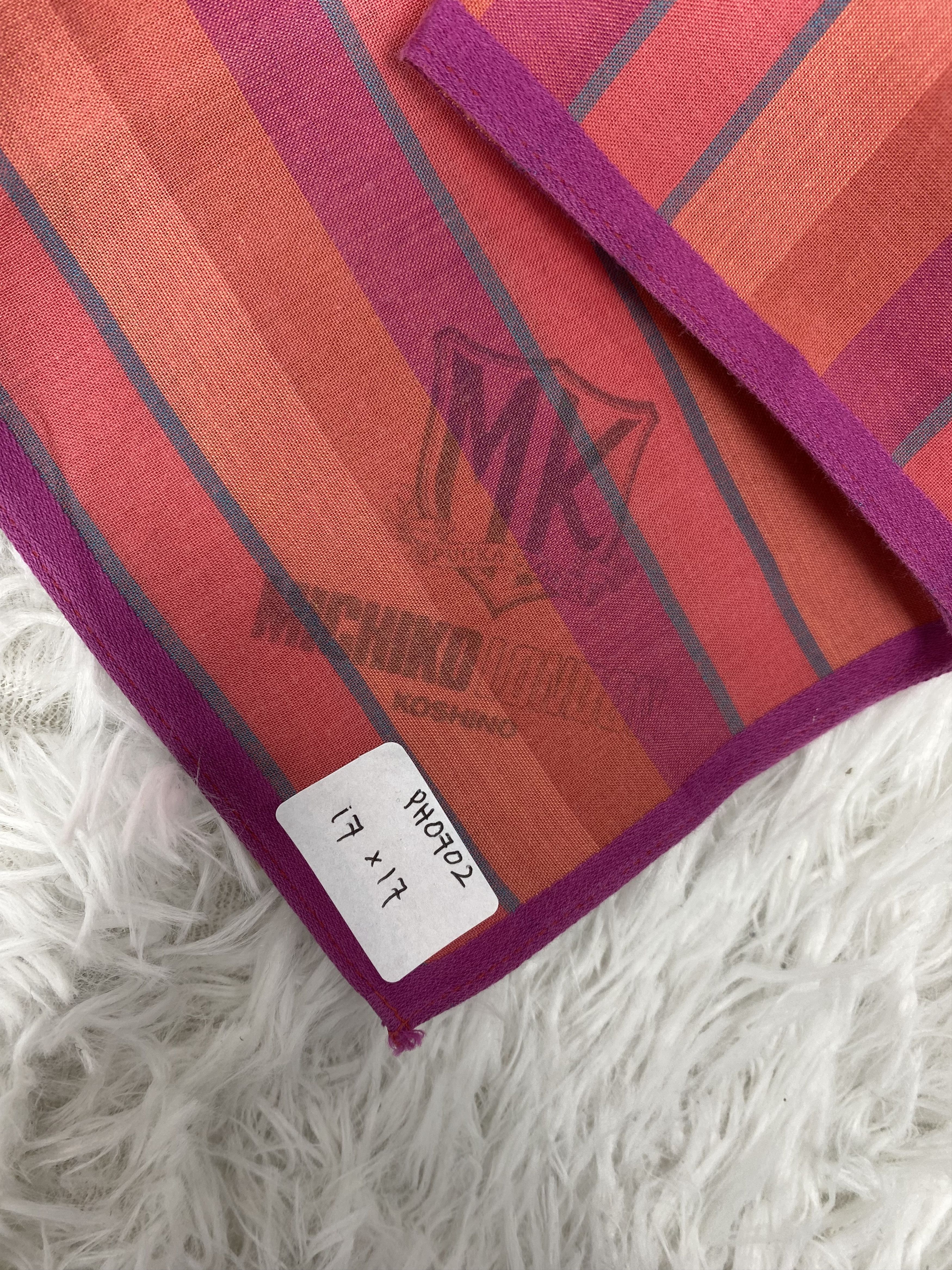 Michiko Koshino London × Vintage Vintage Michiko Koshino Handkerchief Neckerchief PH0702 Size ONE SIZE - 2 Thumbnail
