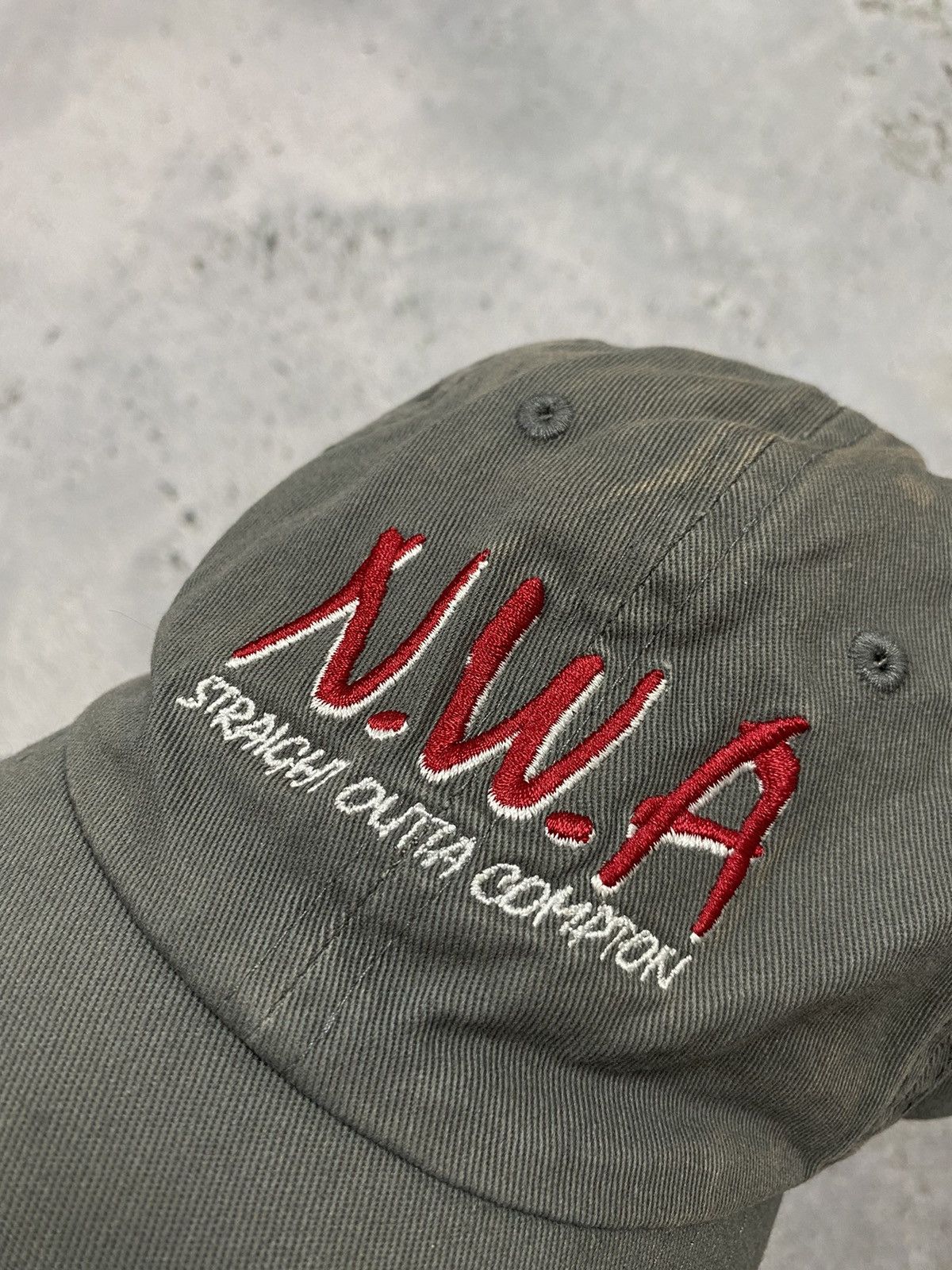 Vintage NWA straight outta Compton rap logo cap Size ONE SIZE - 2 Thumbnail