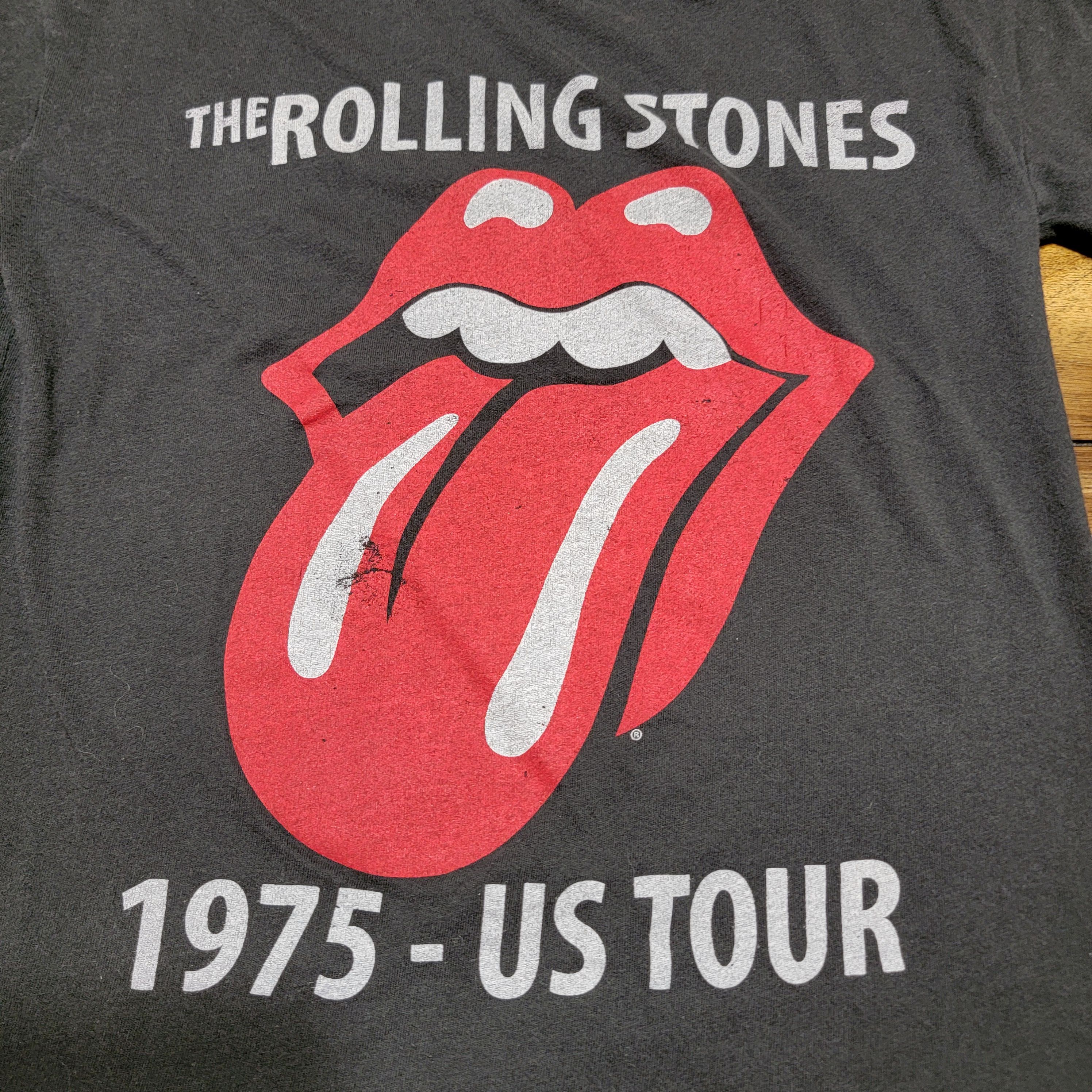 The Rolling Stones The Rolling Stones SS Tee "1975 - US Tour" - Size Small Size S / US 4 / IT 40 - 2 Thumbnail