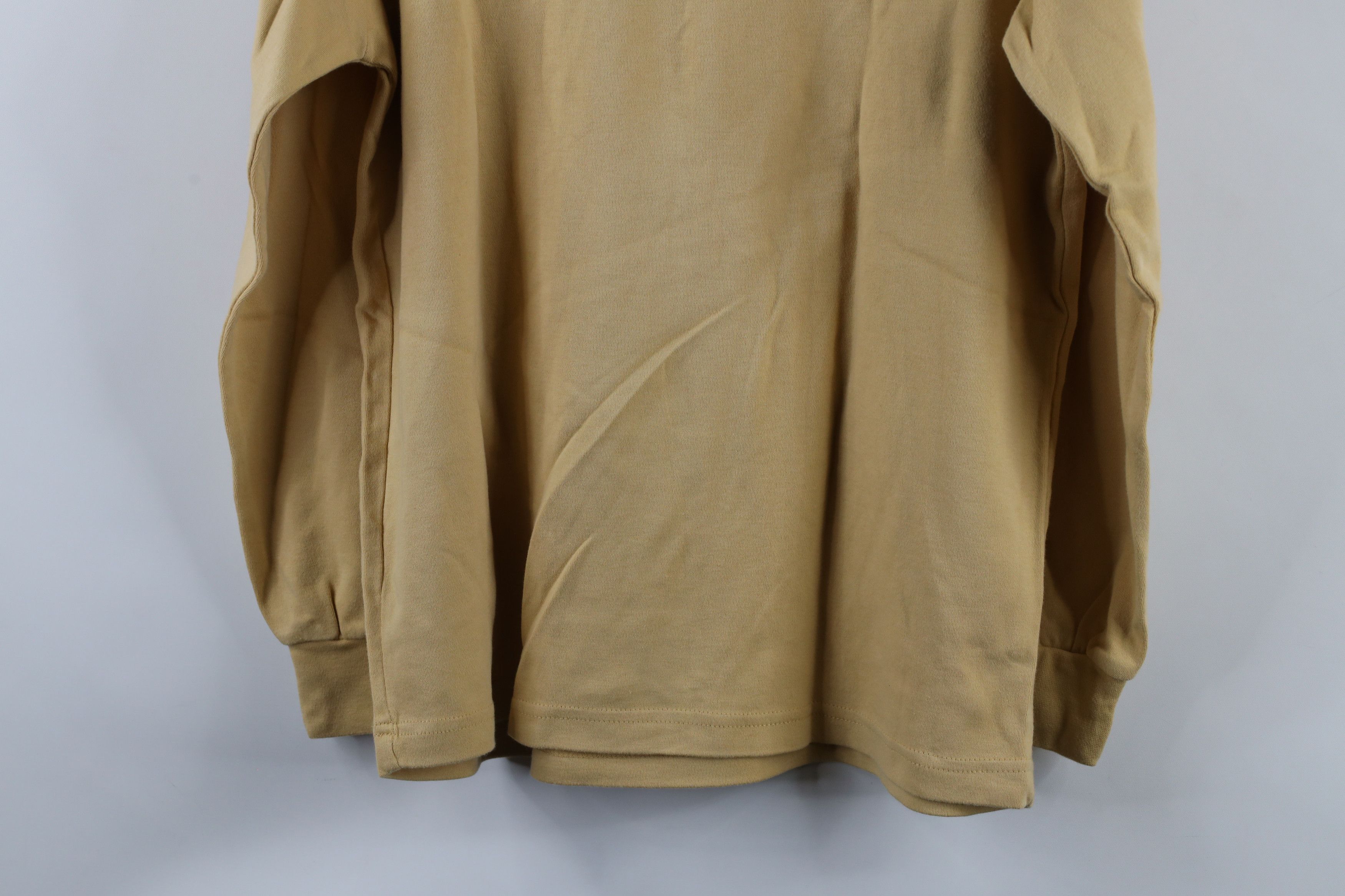 Vintage × Woolrich Woolen Mills Vintage 90s Woolrich Long Sleeve Turtleneck T-Shirt Yellow Size M / US 6-8 / IT 42-44 - 10 Thumbnail