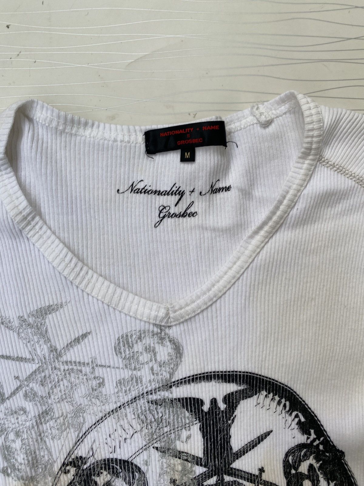 If Six Was Nine Nationality+Name Grosbec Longsleeve Tee Size US M / EU 48-50 / 2 - 4 Thumbnail