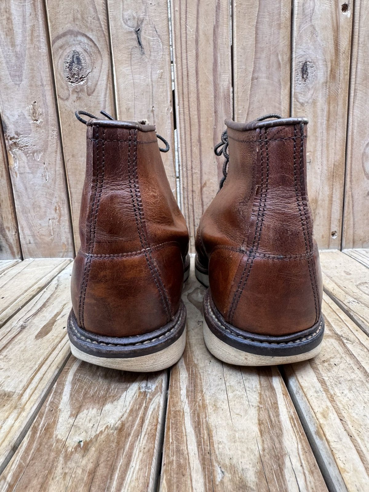 Red Wing Red Wing 1907 Copper Rough Brown Boots US 8 D |UK 7 | EUR 41 Size US 8 / EU 41 - 8 Thumbnail