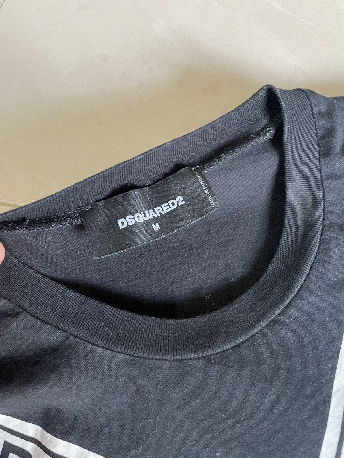 Dsquared2 Rare Luxury T-Shirt DSQUARED2 Big Logo Size US M / EU 48-50 / 2 - 3 Thumbnail