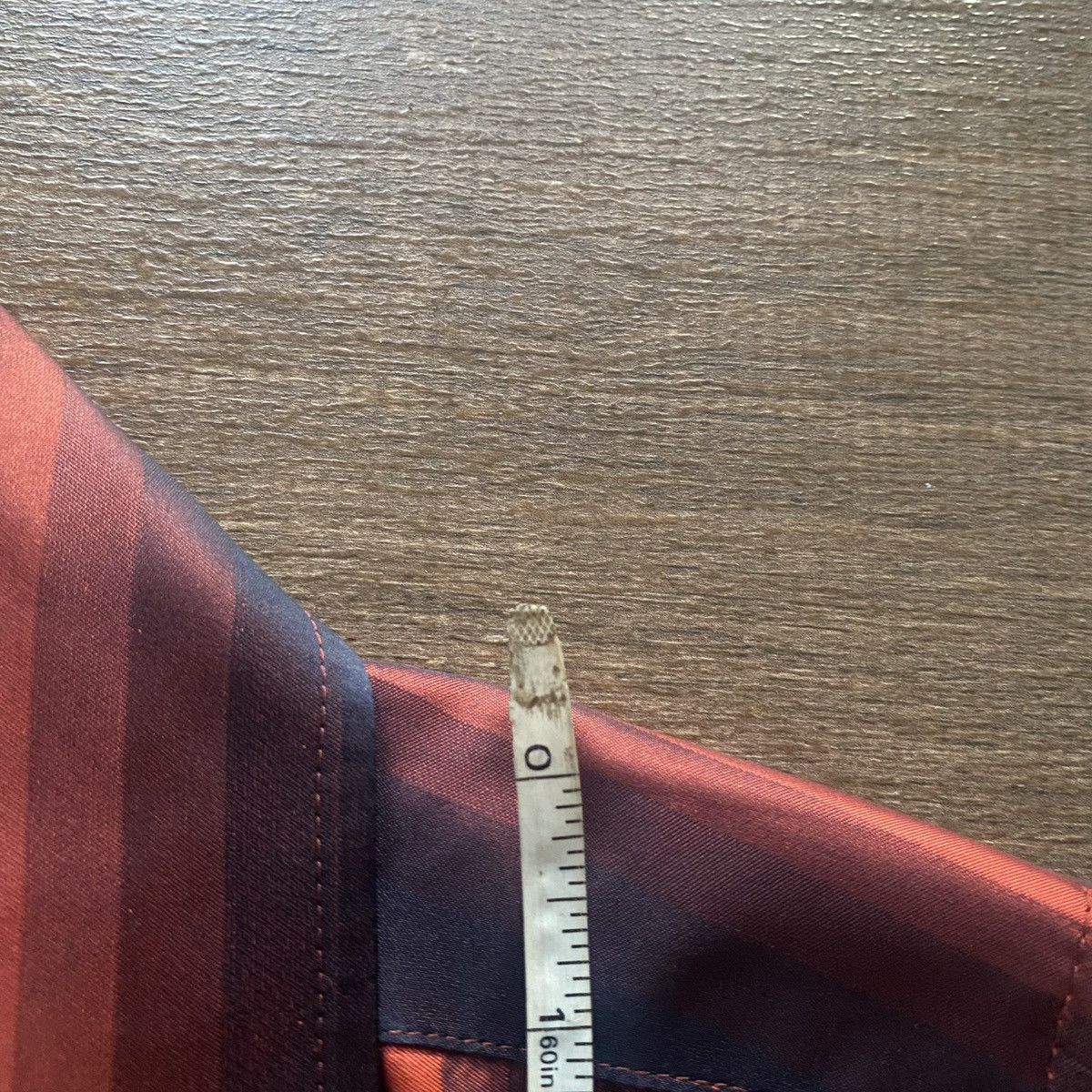 Gucci F/W 1997 Gucci by Tom Ford Runway Red Ombré Stripe Silk Size S / US 4 / IT 40 - 7 Thumbnail