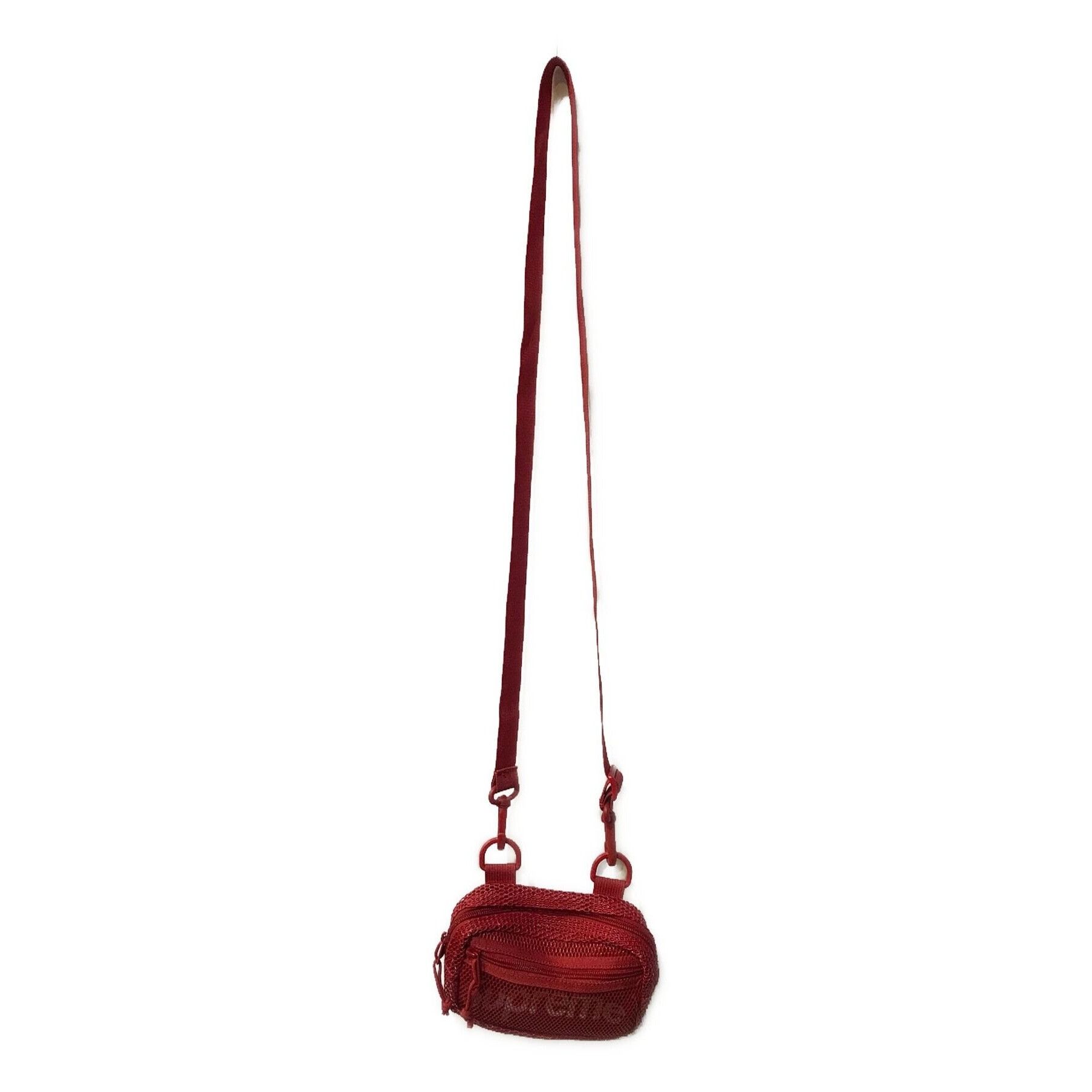 Supreme SUPREME Logo Mesh Small Shoulder Bag Red Size ONE SIZE - 5 Thumbnail