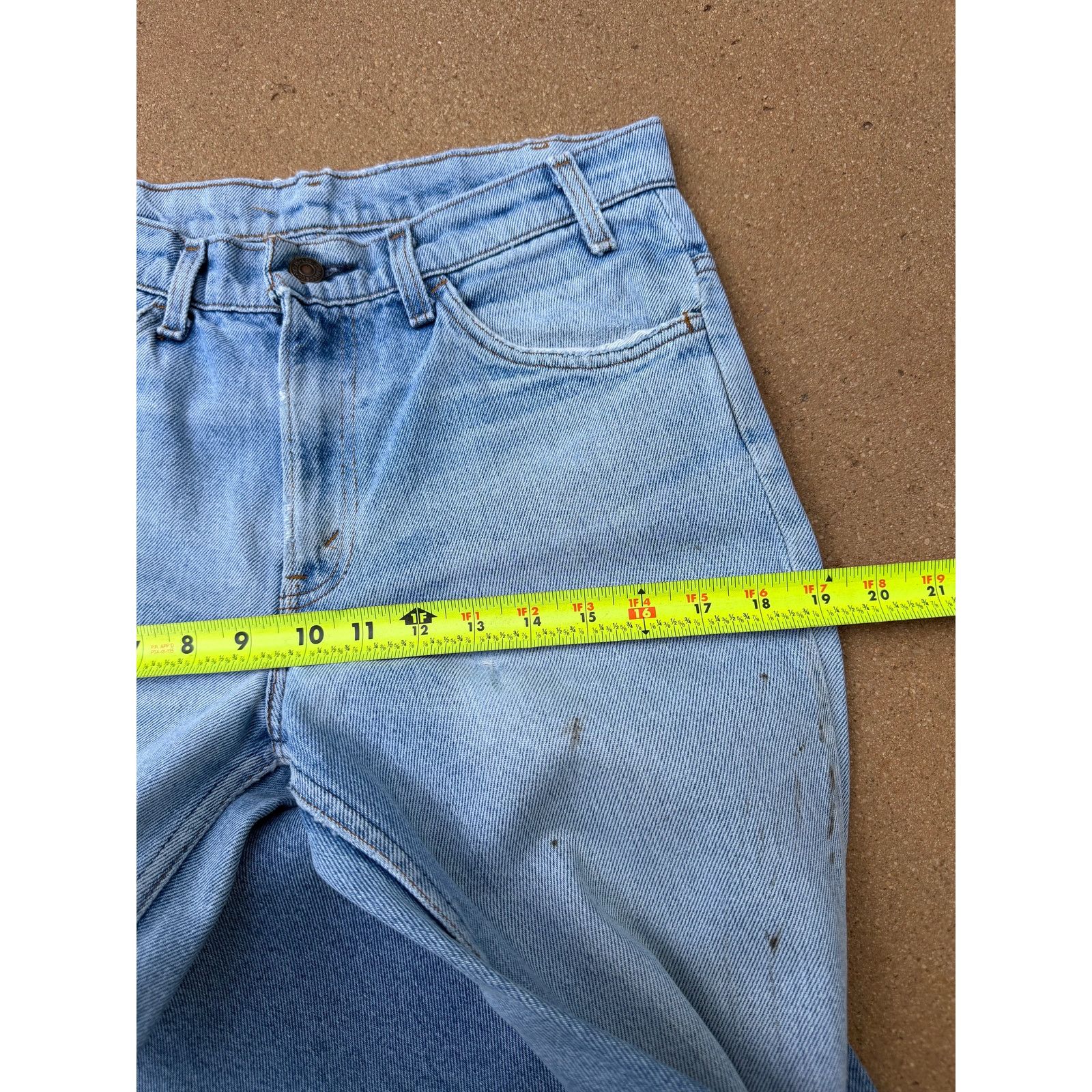 Levi's Vtg 80's Levi's 684 Orange Tab Bellbottom Flare Jeans 30x33 Size US 30 / EU 46 - 12 Thumbnail