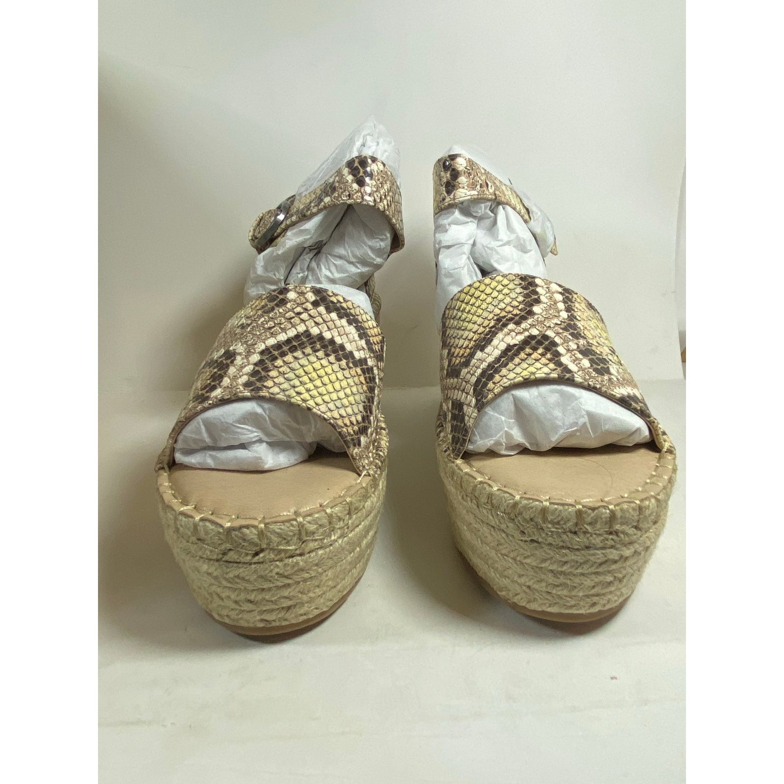 Matisse Coconuts Matisse Flirty Natural Snakeskin Espadrille Wedge Size US 10 / IT 40 - 1 Thumbnail