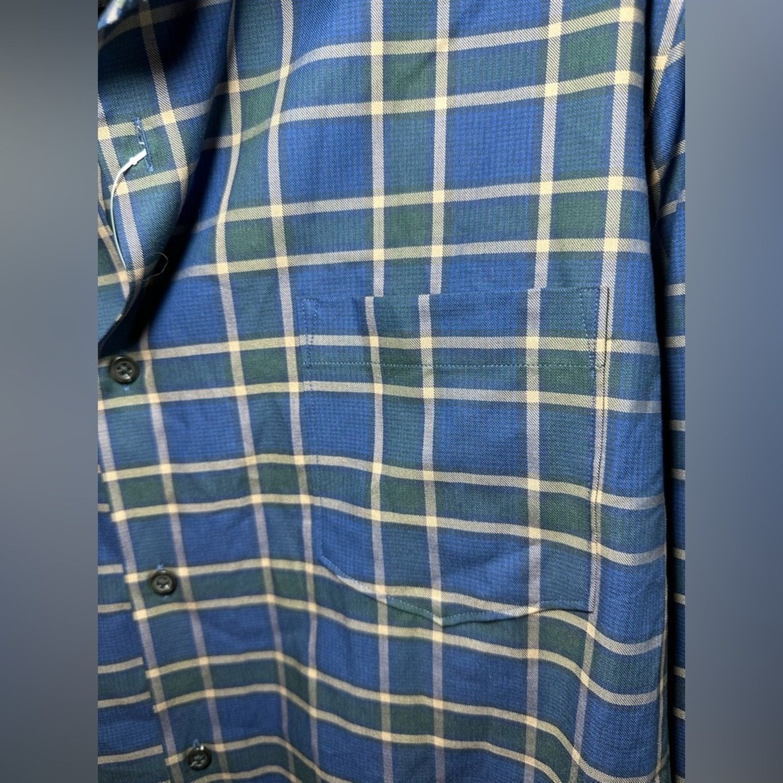 Nordstrom NWT Nordstrom Tech Smart Trim Fit Stretch Shirt Men’s Sz 2XL Size US XXL / EU 58 / 5 - 3 Thumbnail
