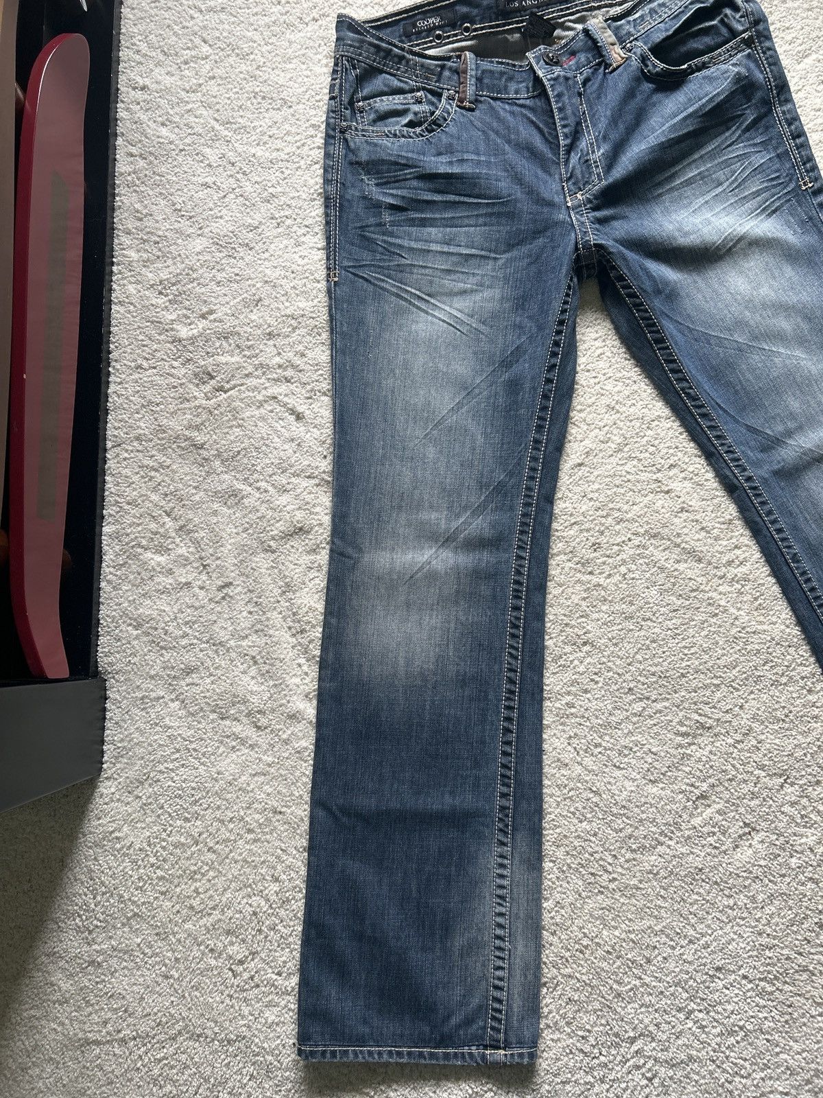 Affliction Black Label Cooper Boot Cut Affliction jeans Size US 34 / EU 50 - 3 Thumbnail