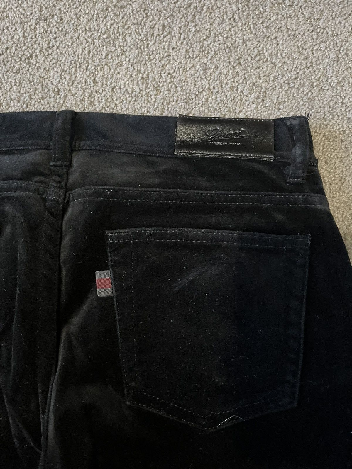 Gucci Gucci Jeans in Black Velvet Size US 28 / EU 44 - 10 Thumbnail