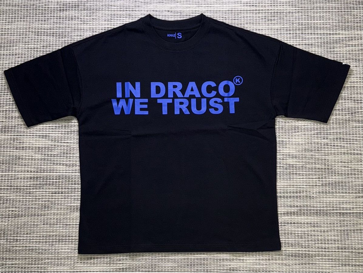 Other Kixks Black/Blue In Draco We Trust Tee Size US L / EU 52-54 / 3 - 1 Thumbnail