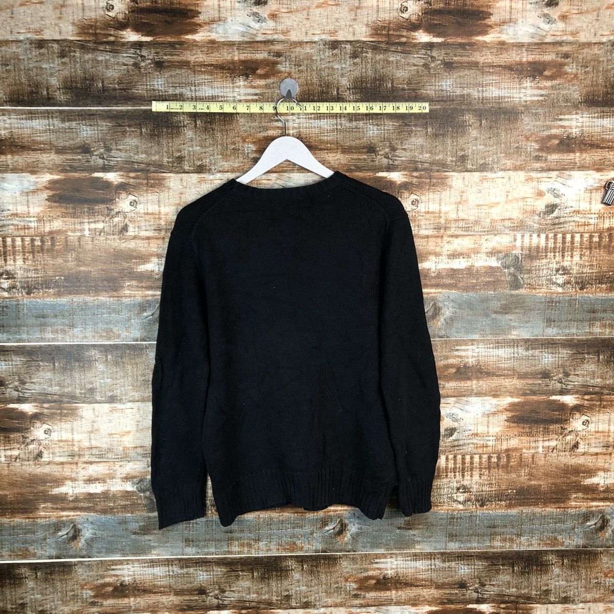 Japanese Brand D japan Skulls Black sweatshirt Knitwear #A1813 Size US M / EU 48-50 / 2 - 11 Thumbnail