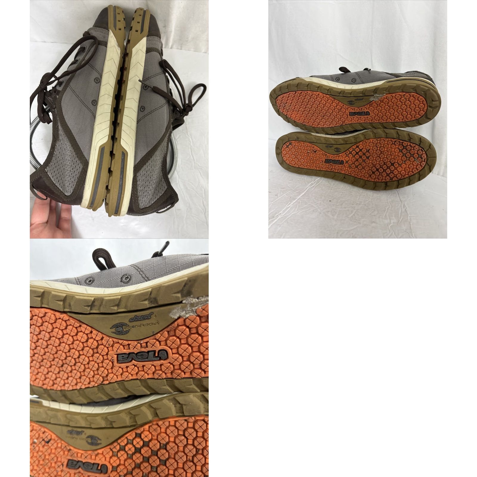 Teva VINTAGE Teva Ion Mask Mens 12 Water Sneaker Brown Rubber Spider Fabric Sneaker Men 12 Brown Spider Theme Teva Ion Mask Shoes Size US 12 / EU 45 - 9 Thumbnail