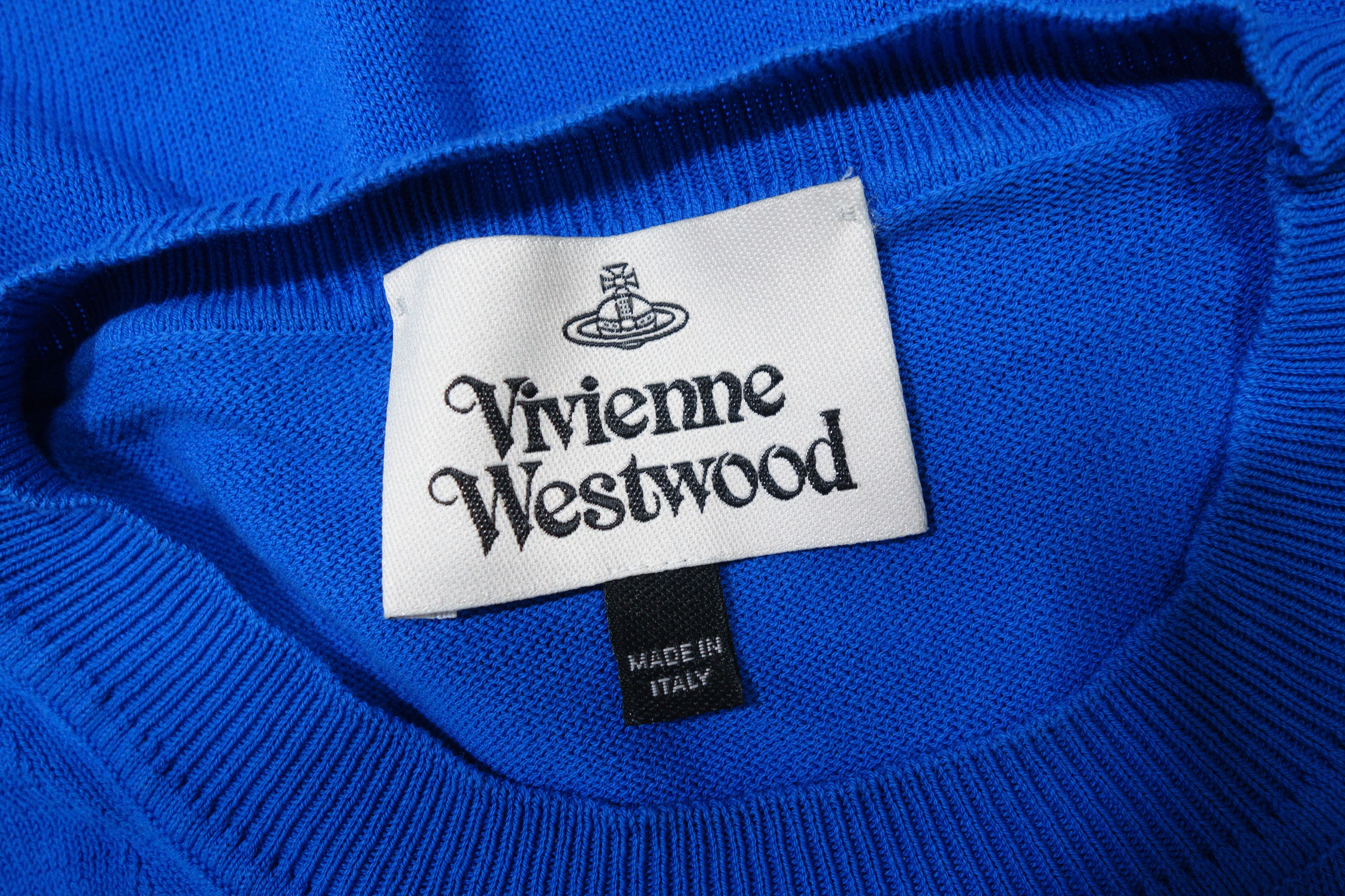Vivienne Westwood Orb Logo Knit Crewneck Sweater Size US S / EU 44-46 / 1 - 8 Thumbnail