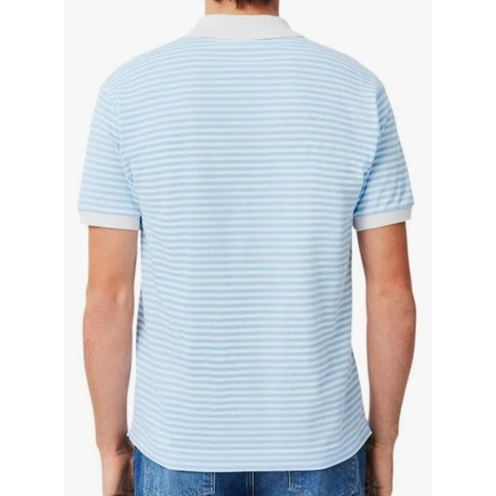 Lacoste Lacoste Men's Classic Fit Stripped Polo Shirt Overview M Size US M / EU 48-50 / 2 - 3 Thumbnail