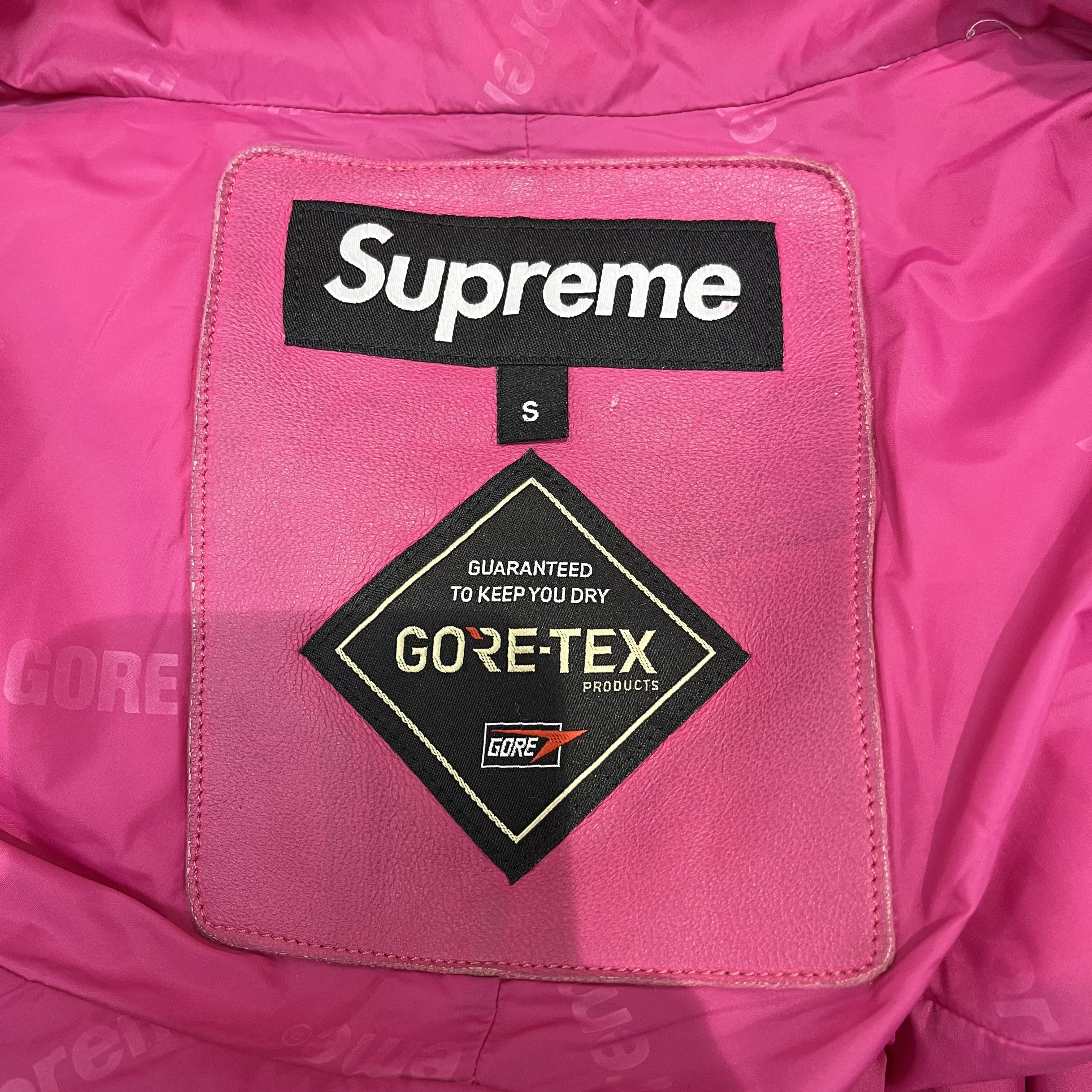 Supreme Supreme GORE-TEX Leather Jacket Magenta Size US S / EU 44-46 / 1 - 9 Thumbnail