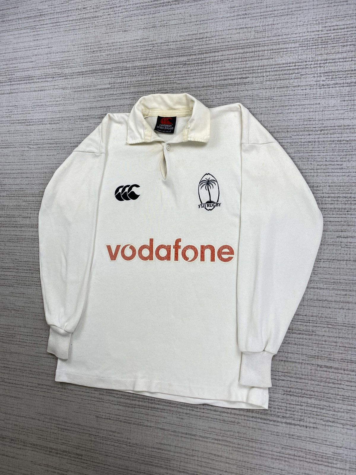 Canterbury of New Zealand Vintage Canterbury Vodafone National Fiji Rugby Team Shirt Size US M / EU 48-50 / 2 - 4 Thumbnail
