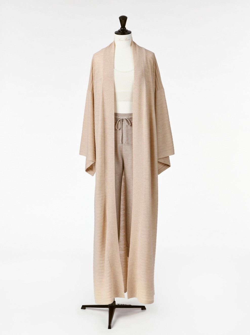 Loro Piana o1srvl11e1124 Cocooning Long Cardigan in Beige Size L / US 10 / IT 46 - 5 Thumbnail