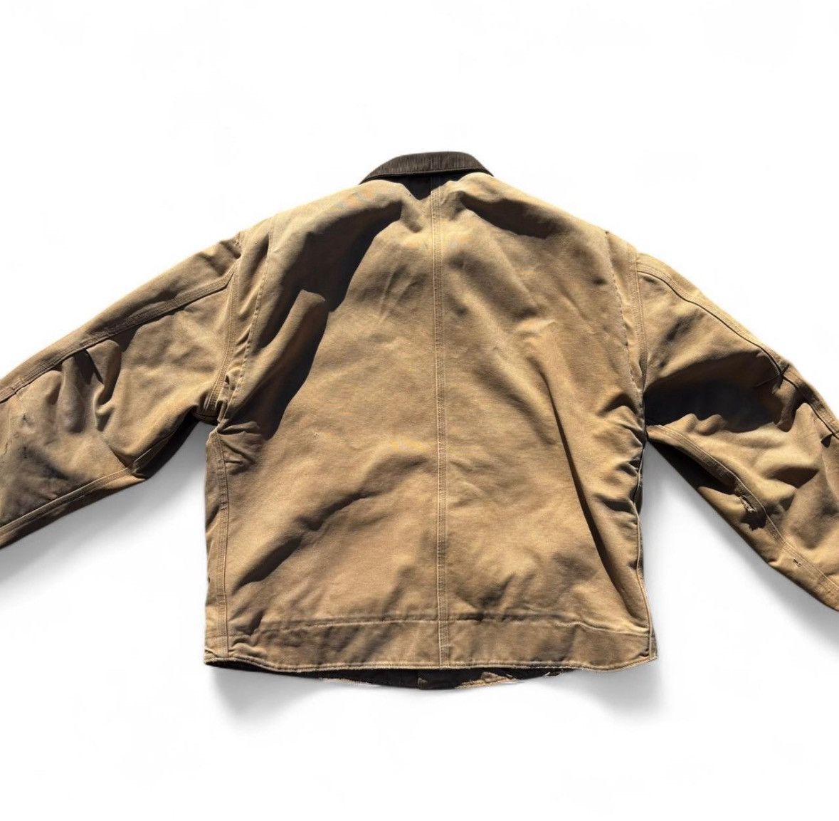 Carhartt Vintage Distressed Carhartt Detroit Jacket Size US XL / EU 56 / 4 - 3 Thumbnail