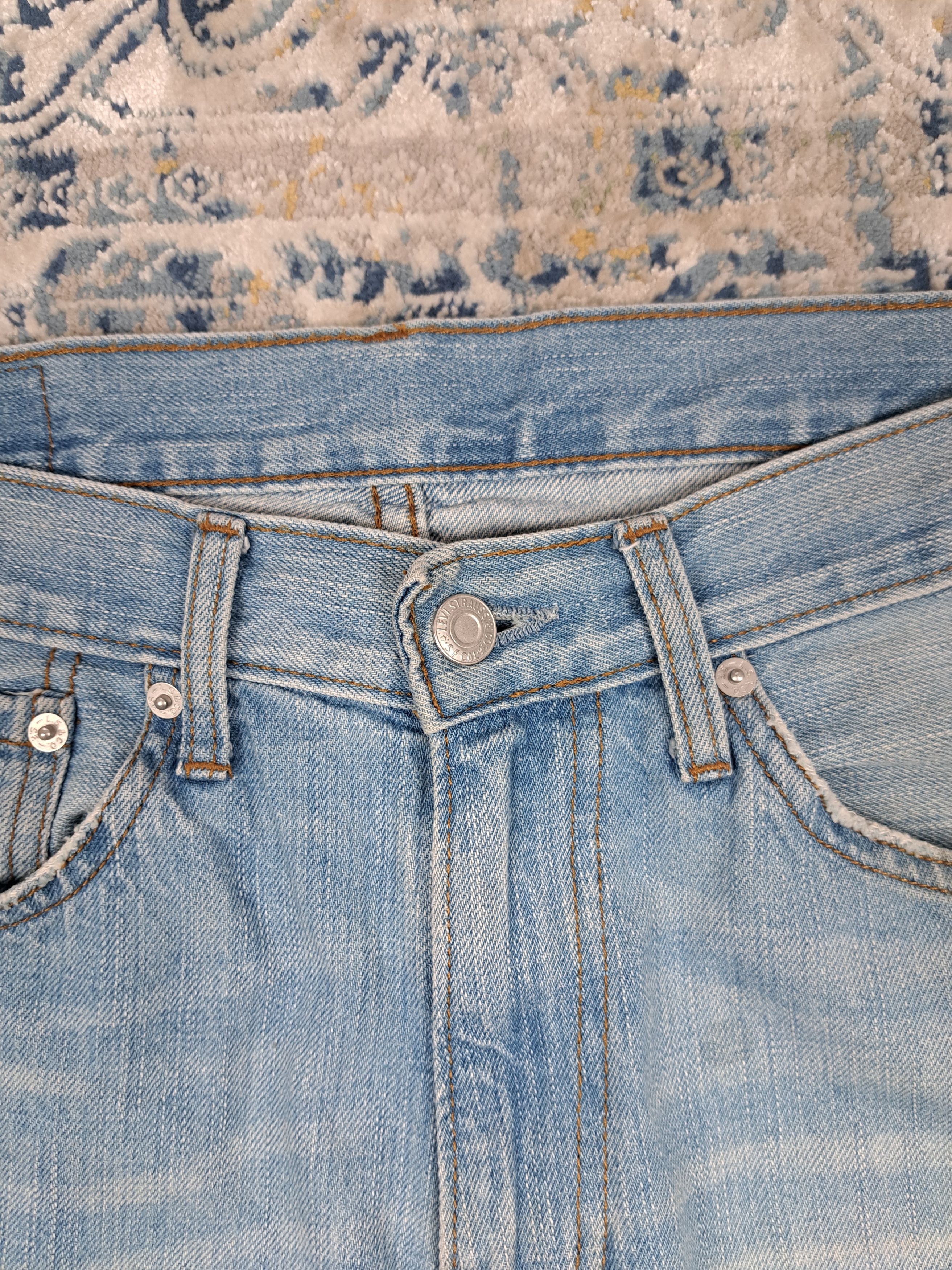 Levi's Vintage 00s Levis 751 Baby Blue Baggy Jeans Relaxed Denim Size US 32 / EU 48 - 8 Thumbnail