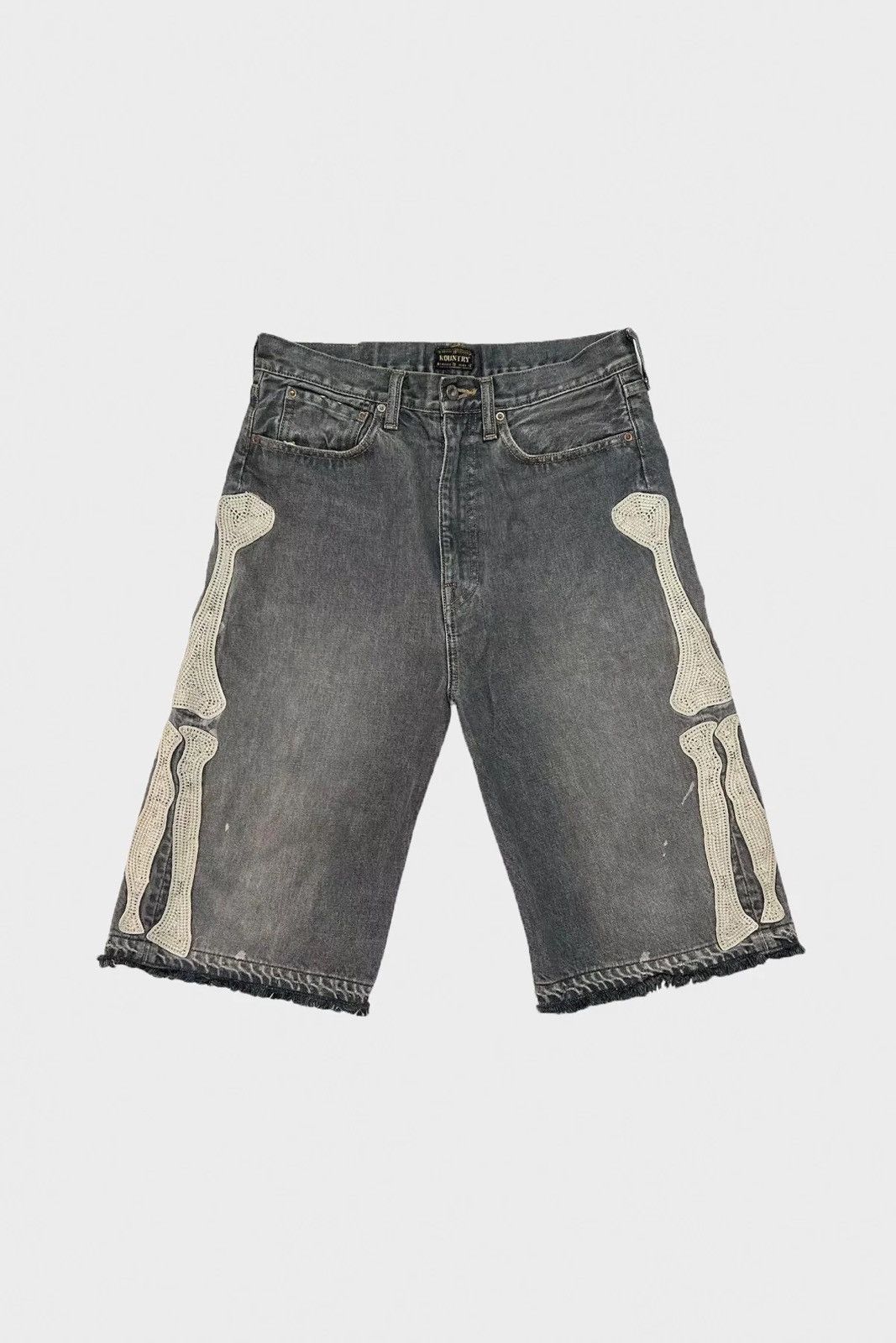 Kapital Kapital Bone Shorts Black 38 New Size US 38 / EU 54 - 1 Preview