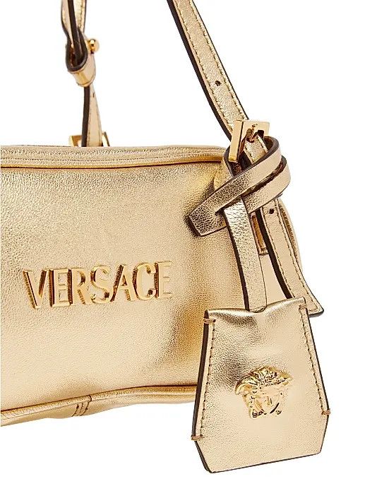 Versace os11x0126 Size: OS / Mini Leather Shoulder Bag in Gold Size ONE SIZE - 8 Thumbnail
