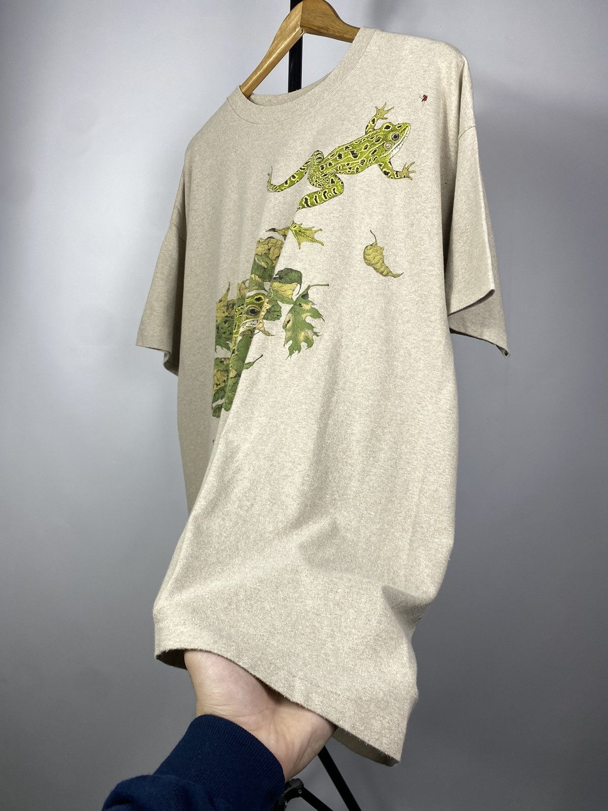 The Mountain × Vintage Vintage 1992 Tree Frog Rain Forest Animal Mountain T-Shirt Size US XL / EU 56 / 4 - 5 Thumbnail