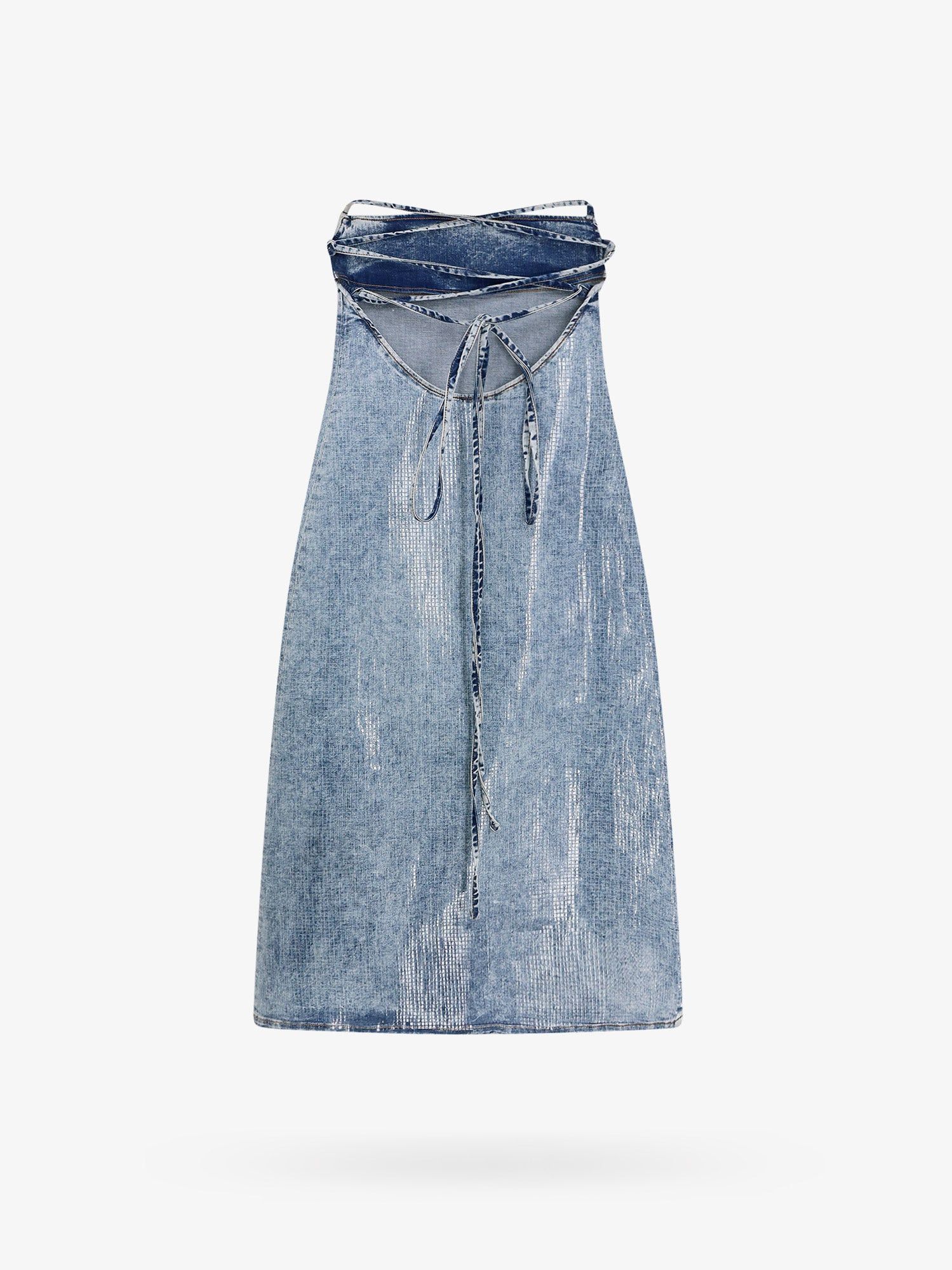 image of Diesel Held Woman Blue Dresses, Women's (Size Small)