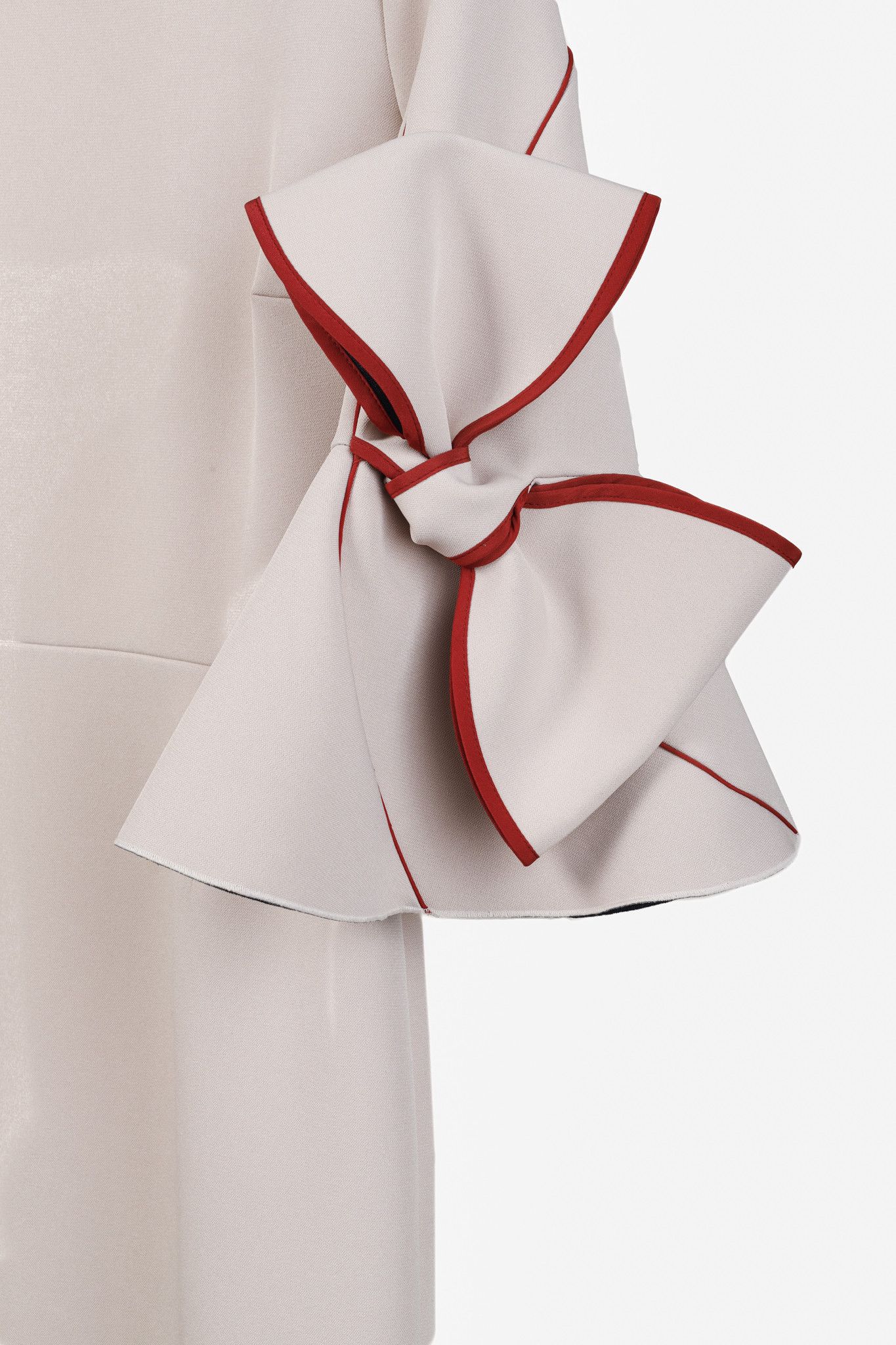 ROKSANDA Roksanda Light Pink 'Lavete' Bow Midi Dress Size M / US 6-8 / IT 42-44 - 6 Thumbnail