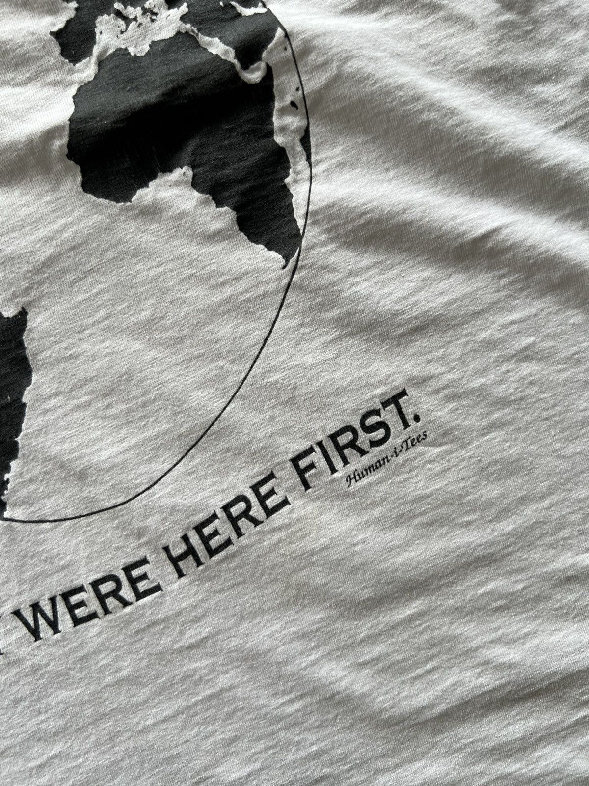 Earth\Studies × Vintage VINTAGE 1990s EARTH ART HUMAN I TEES Size US XL / EU 56 / 4 - 3 Thumbnail