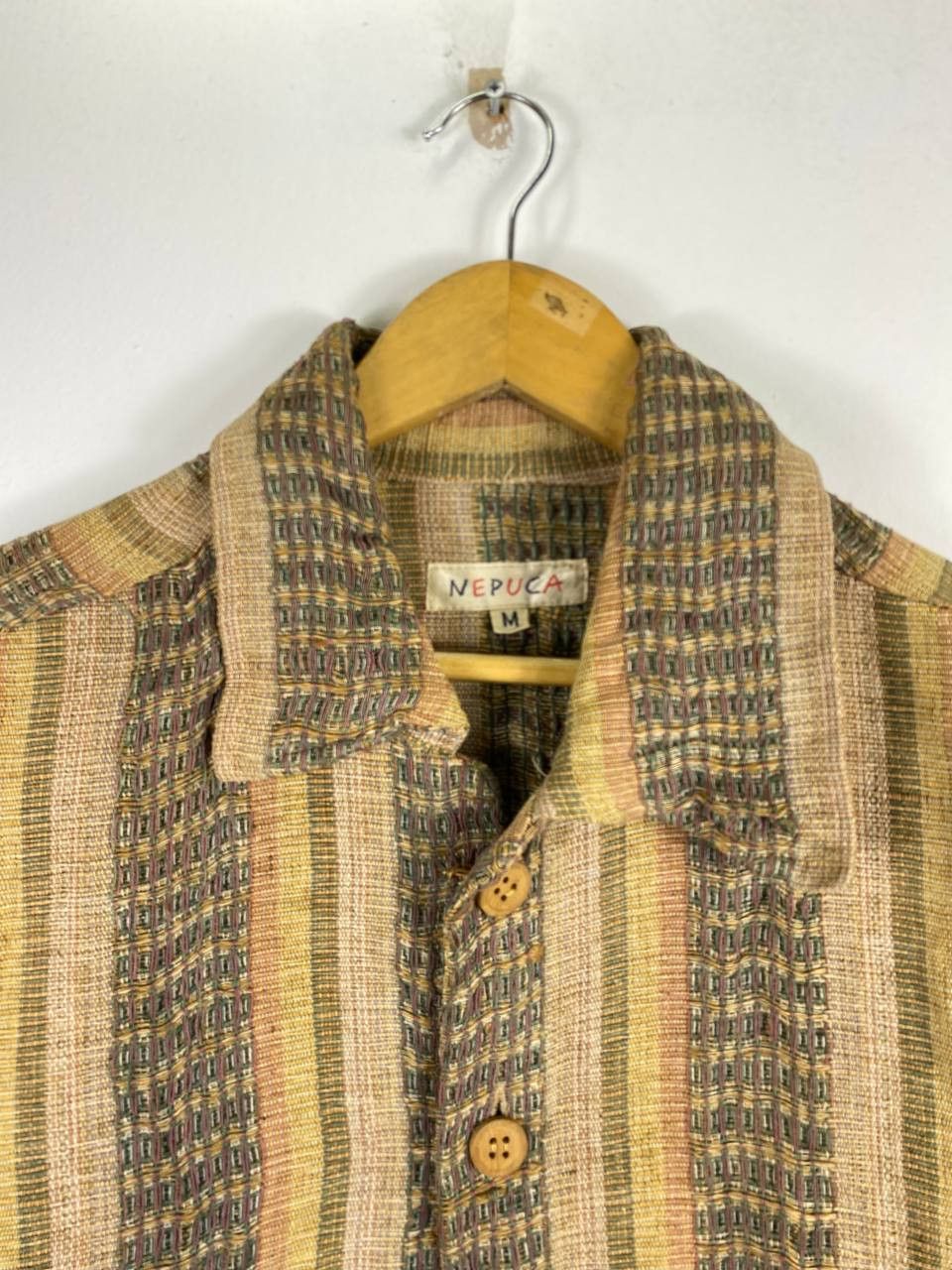 Japanese Brand nepuca hemp jacket nice design Size US M / EU 48-50 / 2 - 2 Thumbnail