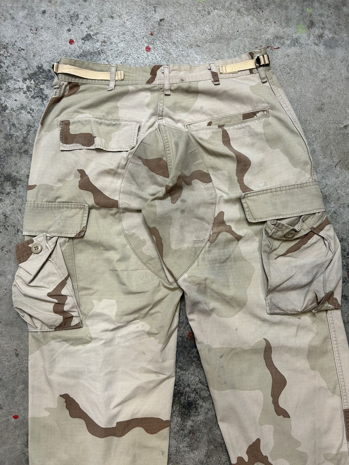 Vintage Nato Desert Camo Cargo Pants Size US 30 / EU 46 - 9 Thumbnail