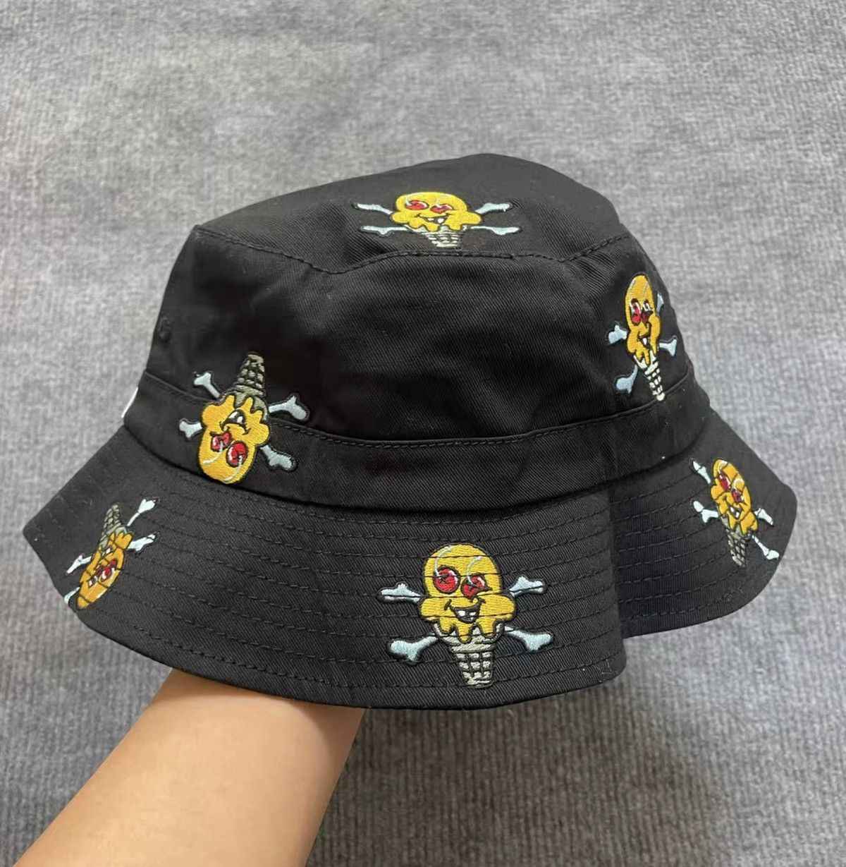 Billionaire Boys Club BBC ICECREAM Small Devil Embroidered Bucket Hat Size ONE SIZE - 1 Thumbnail