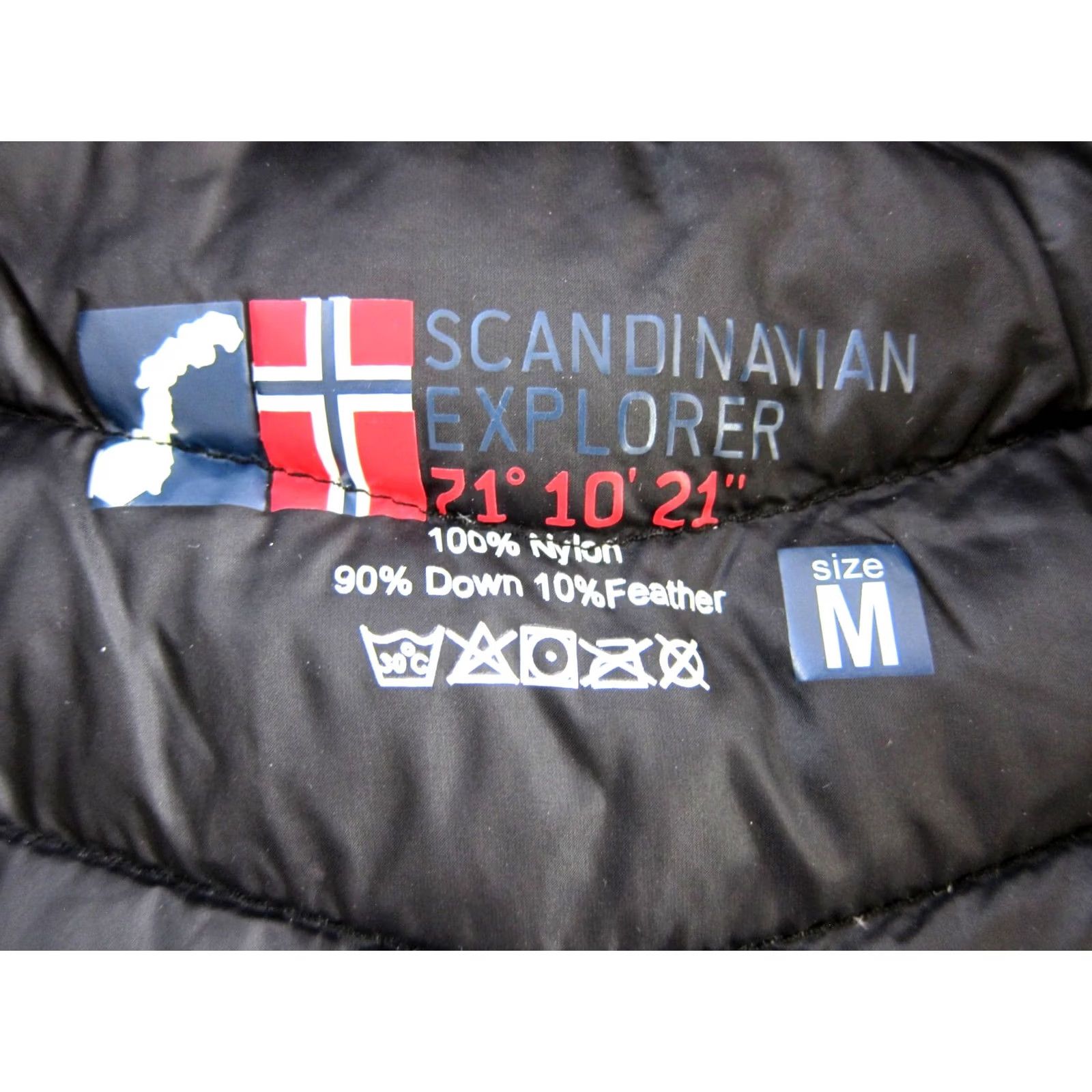 Vintage Scandinavian Explorer Black Nylon Down lightweight Packable Puff Jacket Woman M Size M / US 6-8 / IT 42-44 - 3 Thumbnail