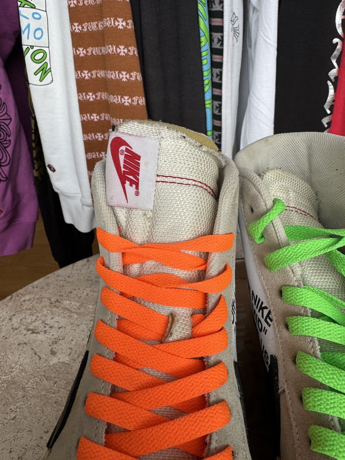 Off-White Nike Blazer Mid Off-White Size US 10.5 / EU 43-44 - 7 Thumbnail
