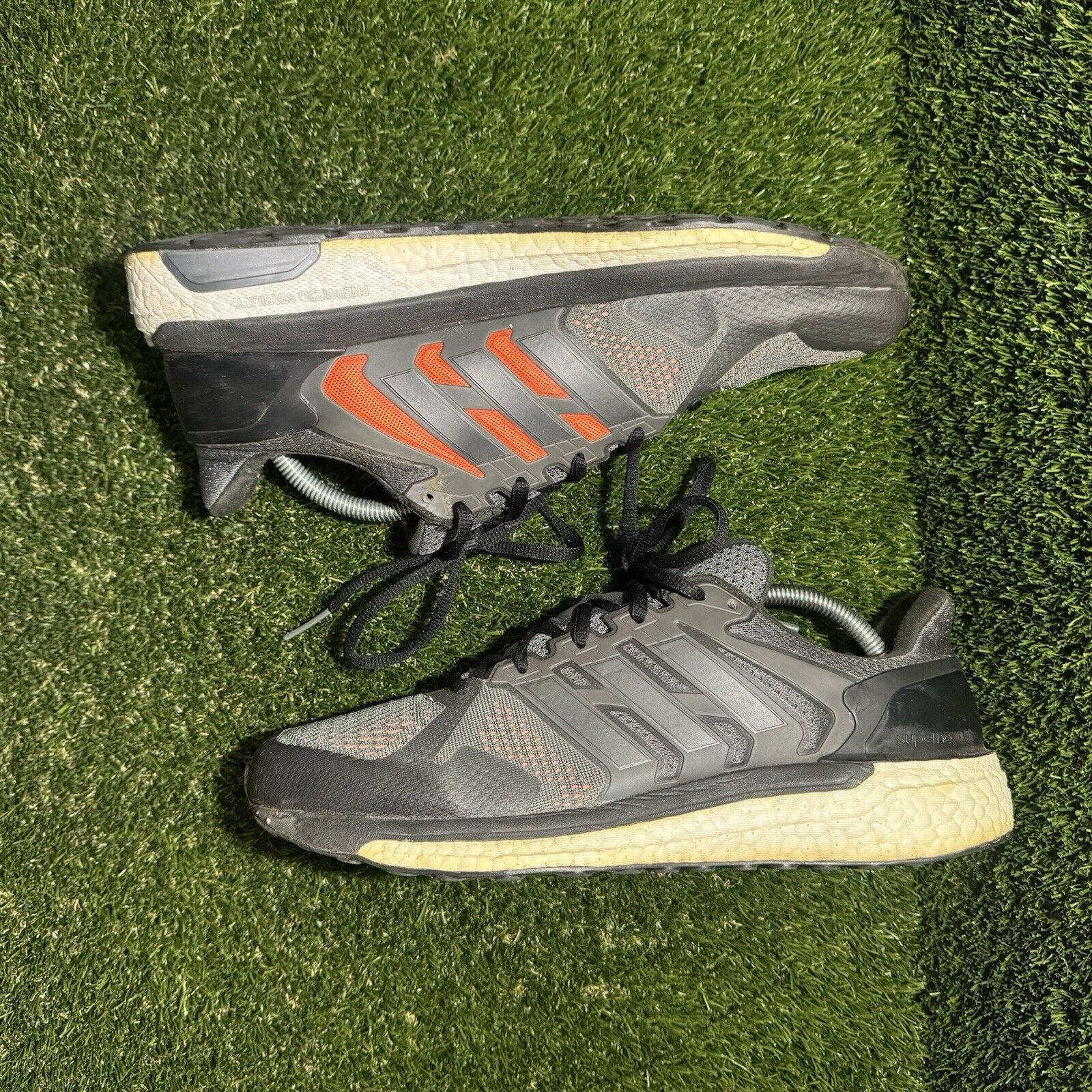 Adidas Size 10 - adidas Supernova ST Core Black Grey Size US 10 / EU 43 - 4 Thumbnail