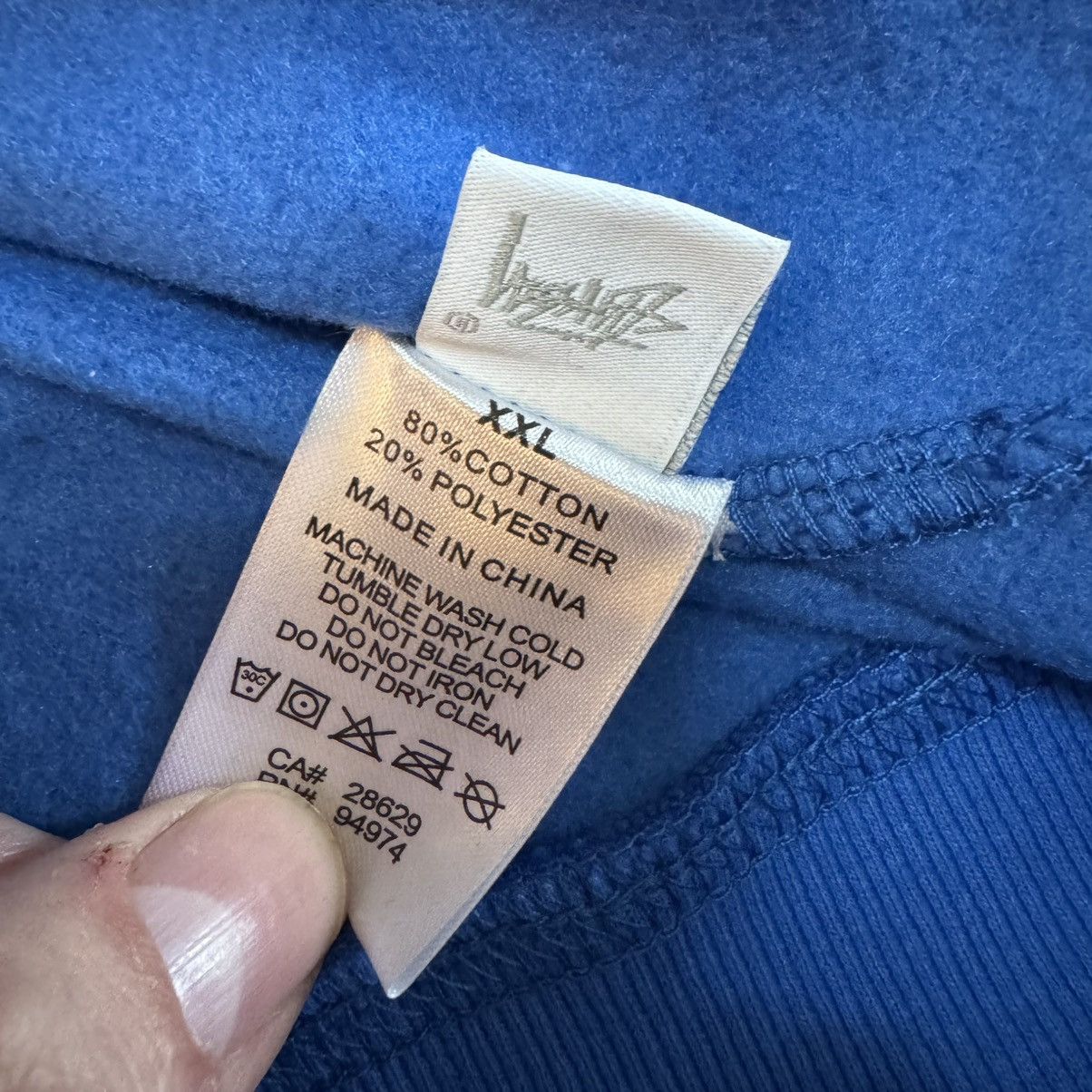 Stussy Stussy Basic Zip Up Hoodie Size US XXL / EU 58 / 5 - 10 Thumbnail