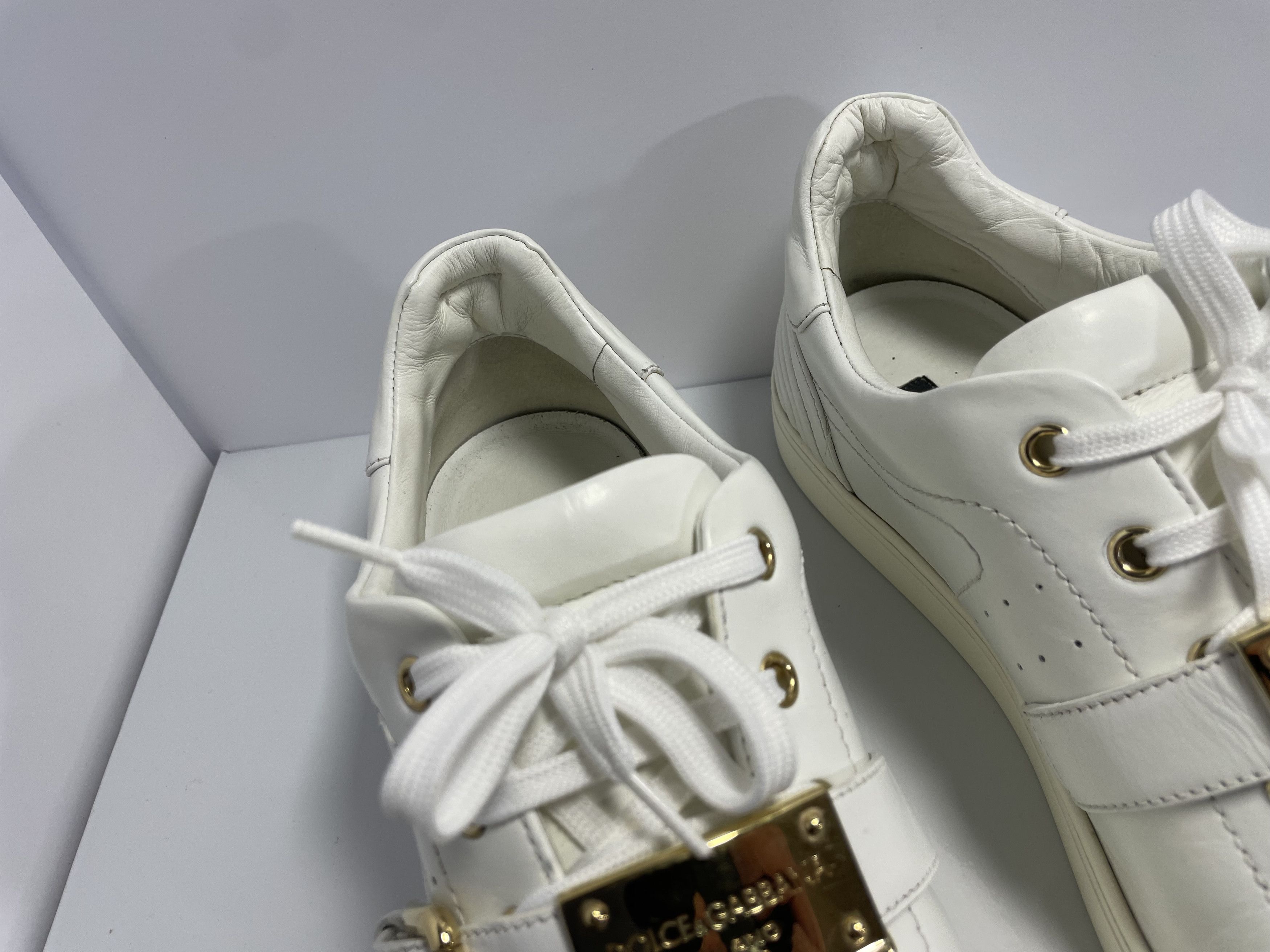 Dolce & Gabbana Dolce & Gabbana men leather sneakers Size US 10 / EU 43 - 4 Thumbnail