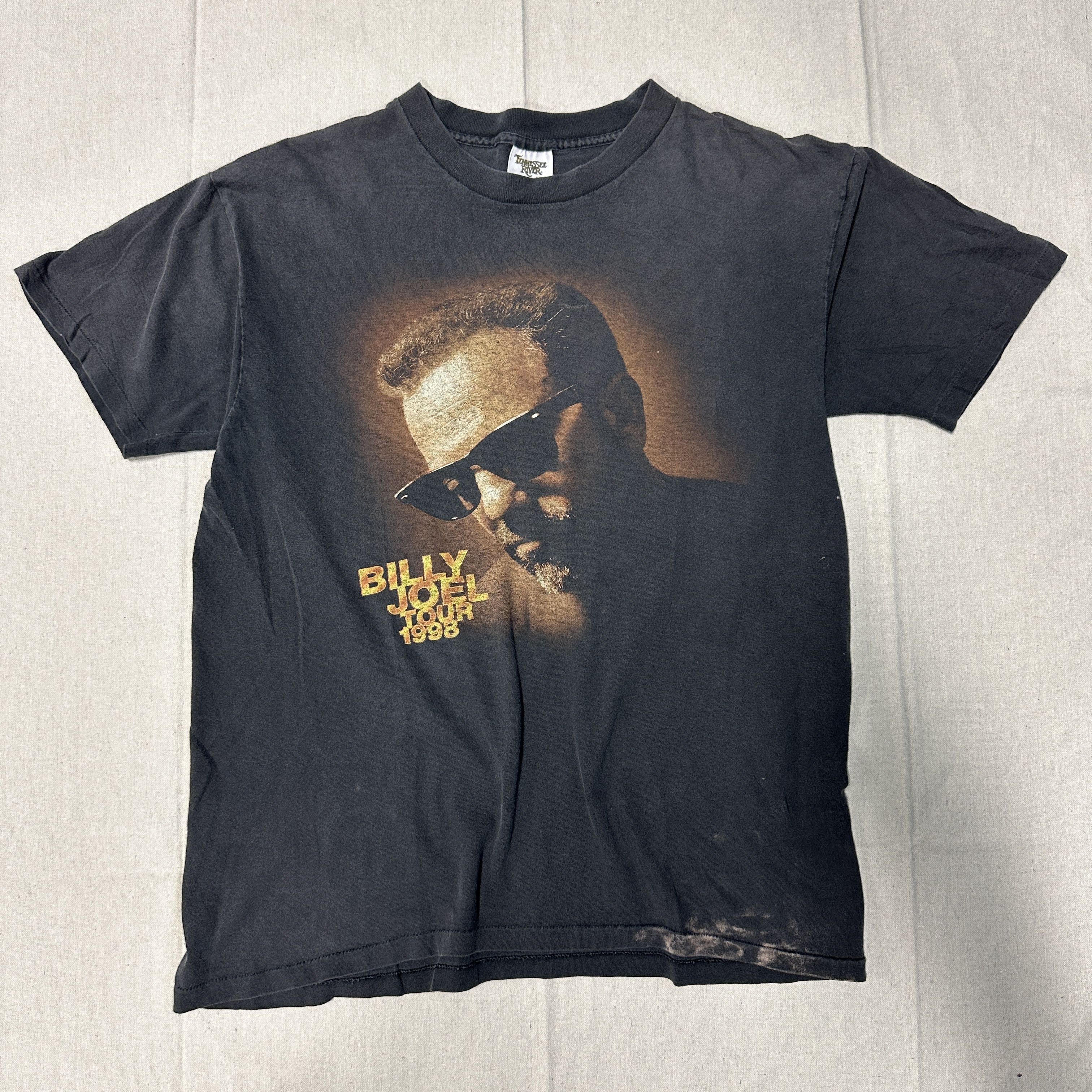 eS Vintage Billy Joel 1998 Tour Graphic T-Shirt Size XL 90s Salem RARE Size US XL / EU 56 / 4 - 1 Thumbnail