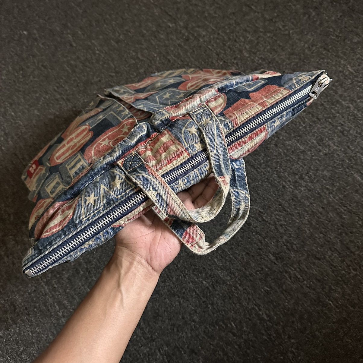 Hysteric Glamour HYSTERIC GLAMOUR DENIM MILITARY STYLE HELMET BAG Size ONE SIZE - 7 Thumbnail