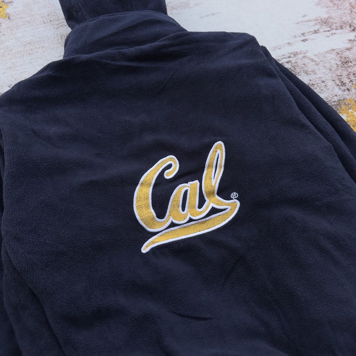 Japanese Brand RARE CAL BIG EMBROIDERY LOGO REVERSIBLE FLEECE JACKET Size US L / EU 52-54 / 3 - 2 Thumbnail
