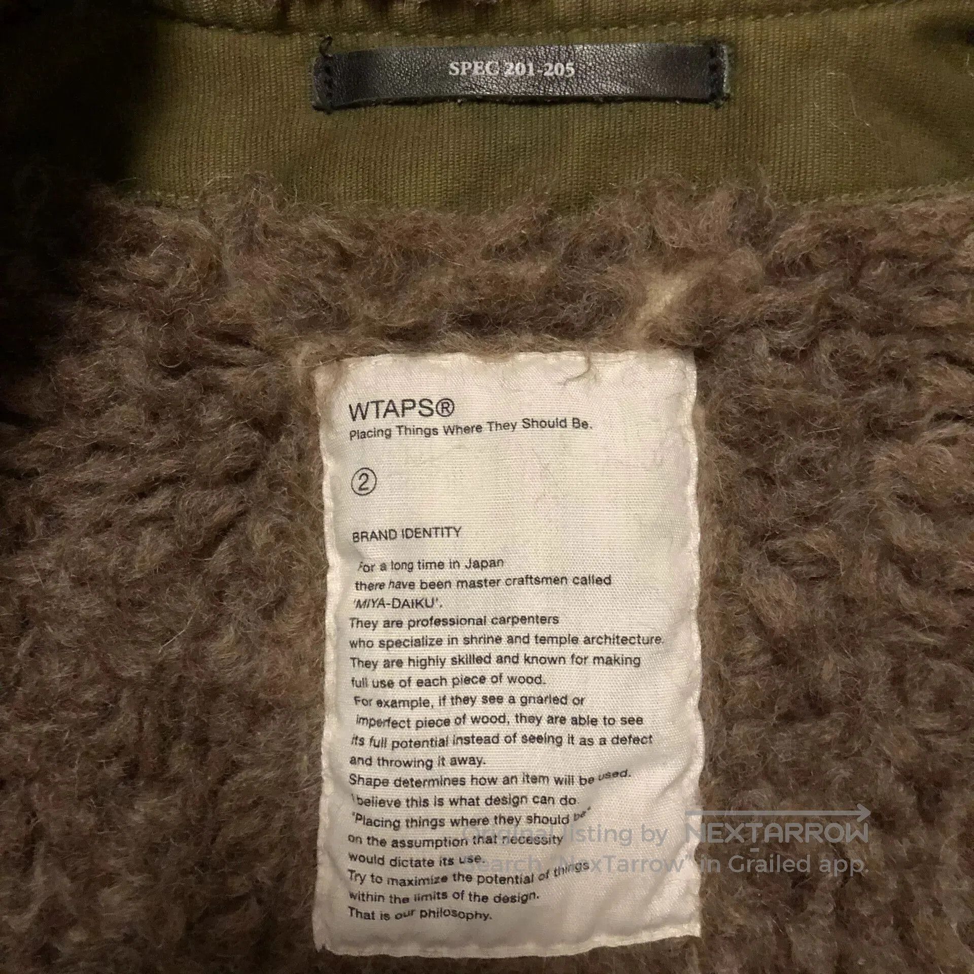 Wtaps Wtaps 11AW M43 Cotton Jacket. Size US M / EU 48-50 / 2 - 5 Thumbnail