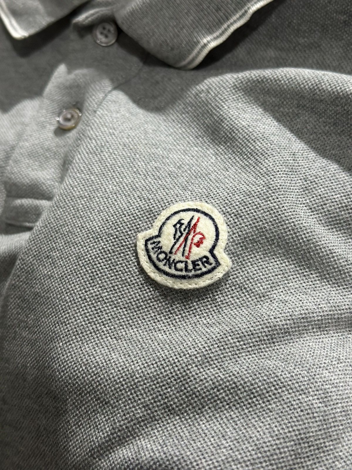 Moncler Moncler Maglia Polo Manica Corta Size US XL / EU 56 / 4 - 3 Thumbnail