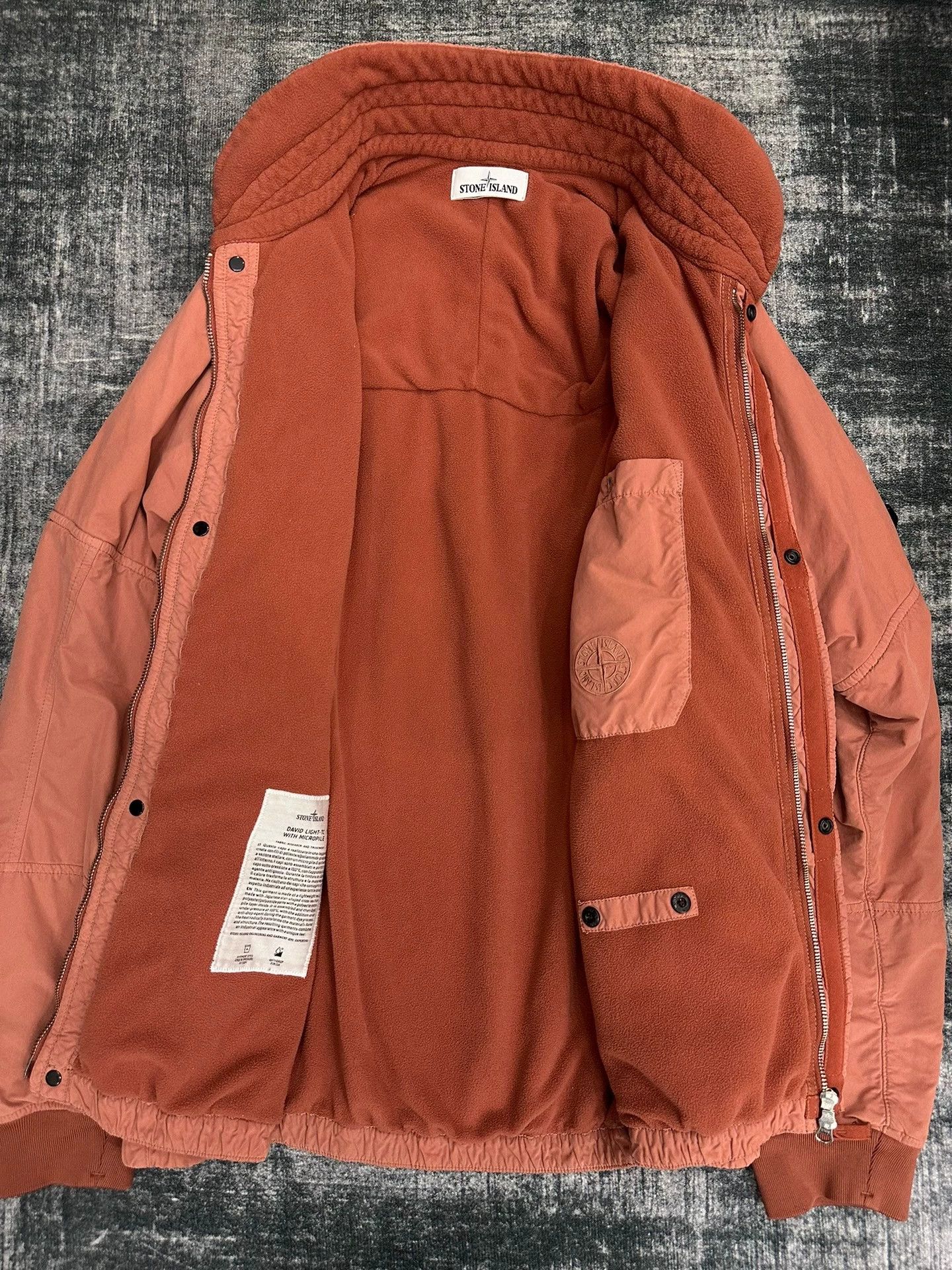 Stone Island Stone Island David TC 2Pkt Brick Red Oversized XL Jacket Size US XL / EU 56 / 4 - 4 Thumbnail